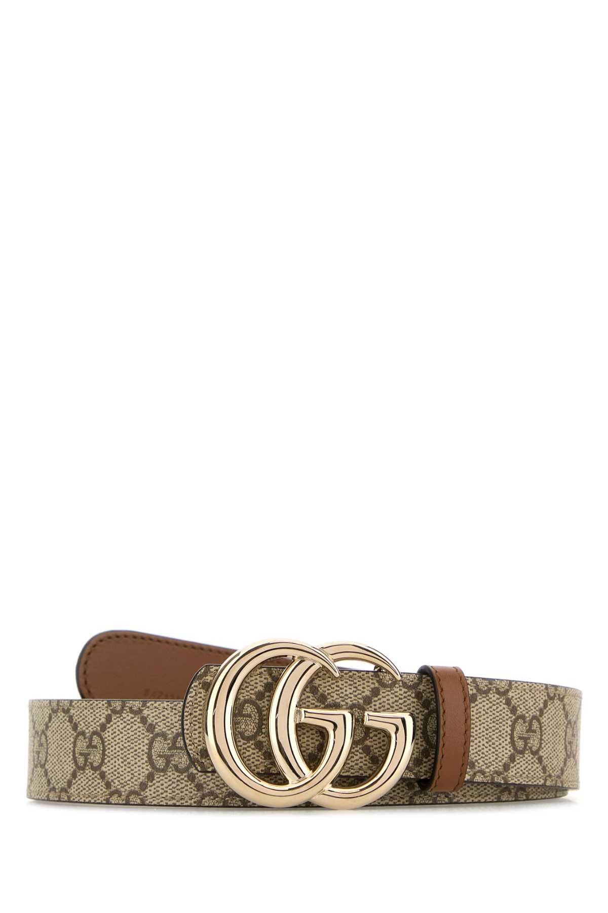 Gucci Printed Canvas Reversible Belt Size ONE SIZE - 1 Thumbnail