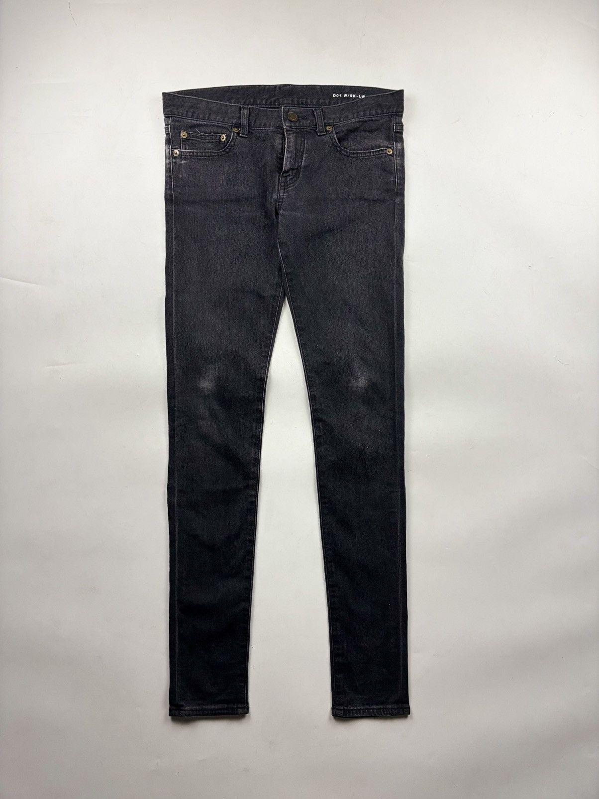 Saint Laurent Paris Saint Laurent D-01 Skinny Jeans Size 28" / US 6 / IT 42 - 1 Thumbnail