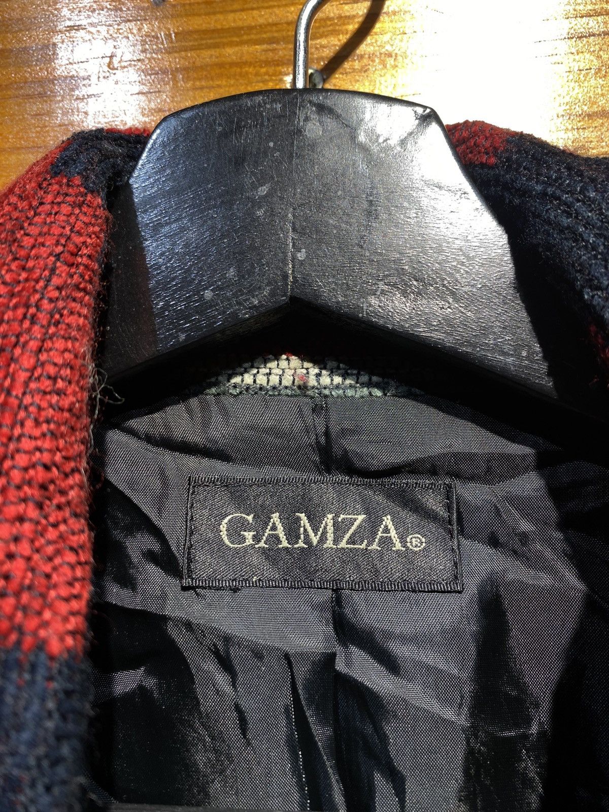 Japanese Brand Vintage GAMZA Southwestern Knit Jacket Geometric Pattern Size M / US 6-8 / IT 42-44 - 6 Thumbnail