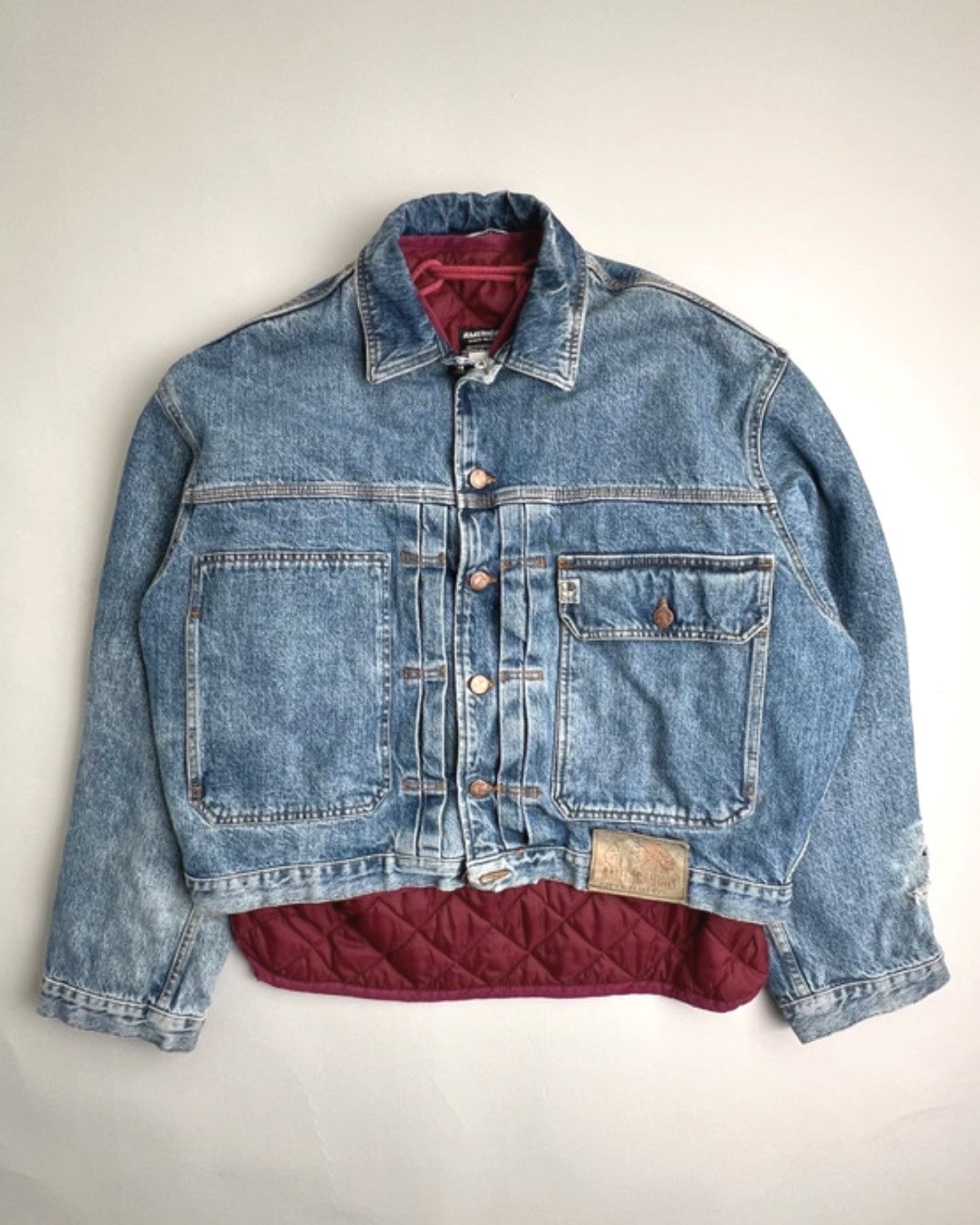 Other Vintage Americanino Denim Jacket With Liner 80S Paninari Size US M / EU 48-50 / 2 - 1 Thumbnail