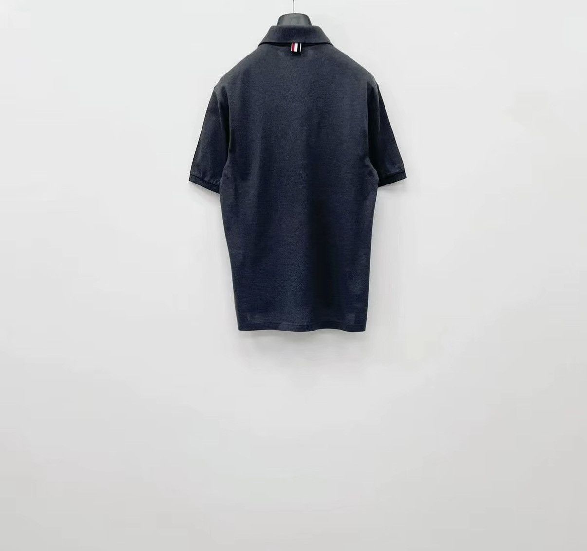 Thom Browne Thom Browne 100% Cotton Short Sleeve Polo Shirt J30 Size US S / EU 44-46 / 1 - 6 Thumbnail
