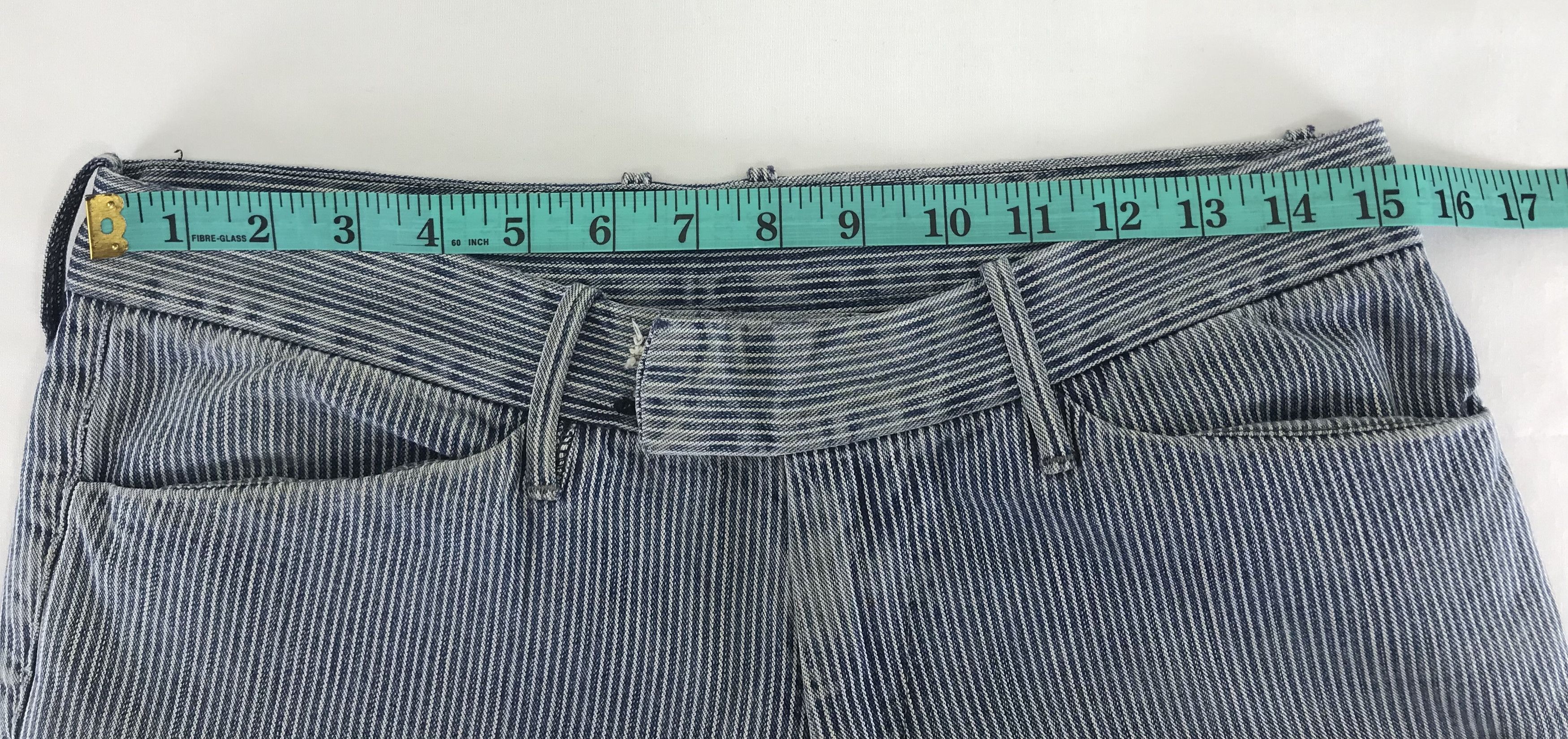 45rpm Vintage R By 45rpm Hickory Striped Pants Size US 29 - 14 Thumbnail