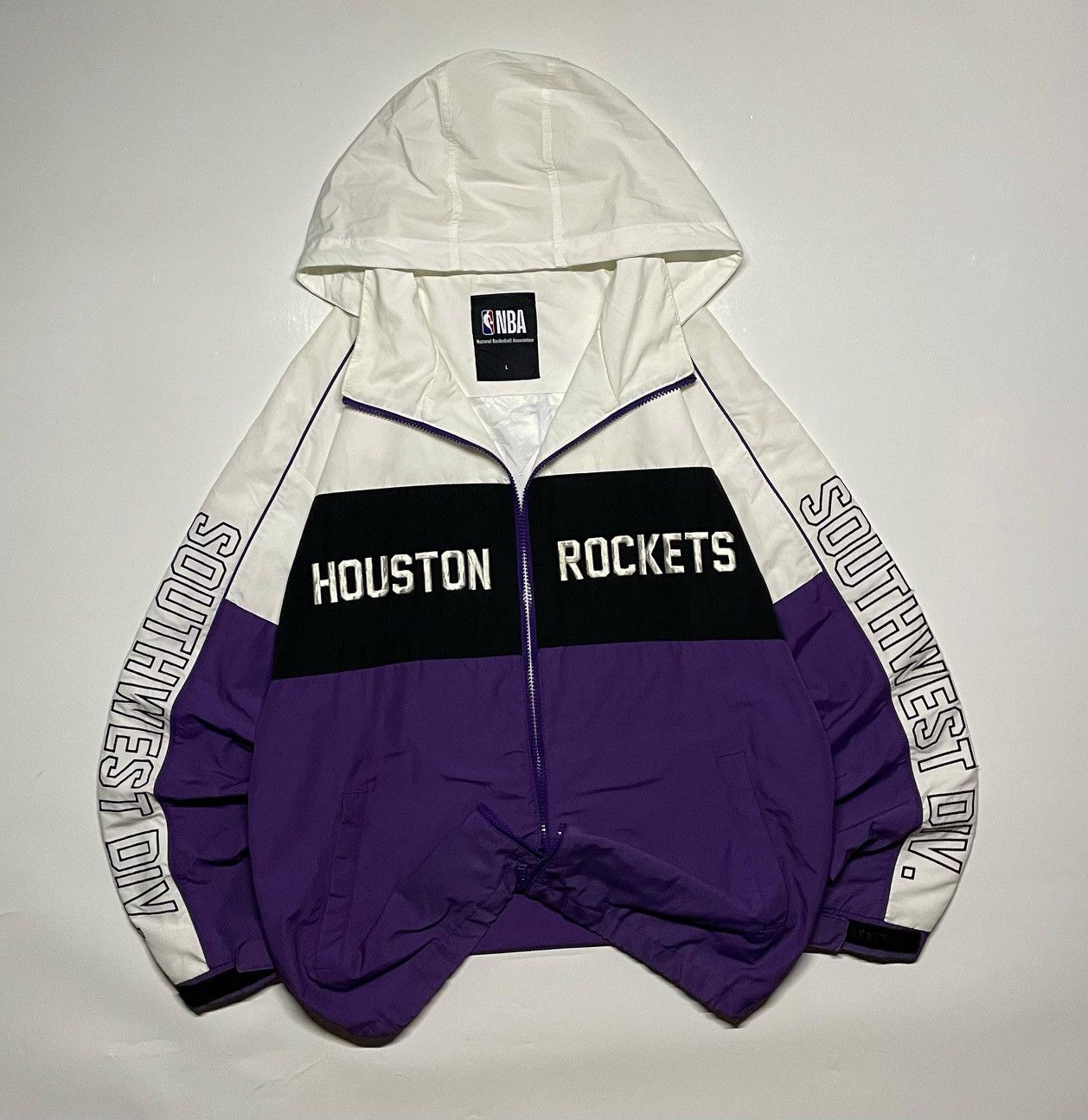 MLB × NBA Houston Rockets NBA Basketball sportwear windbreaker jacket Size US L / EU 52-54 / 3 - 16 Thumbnail