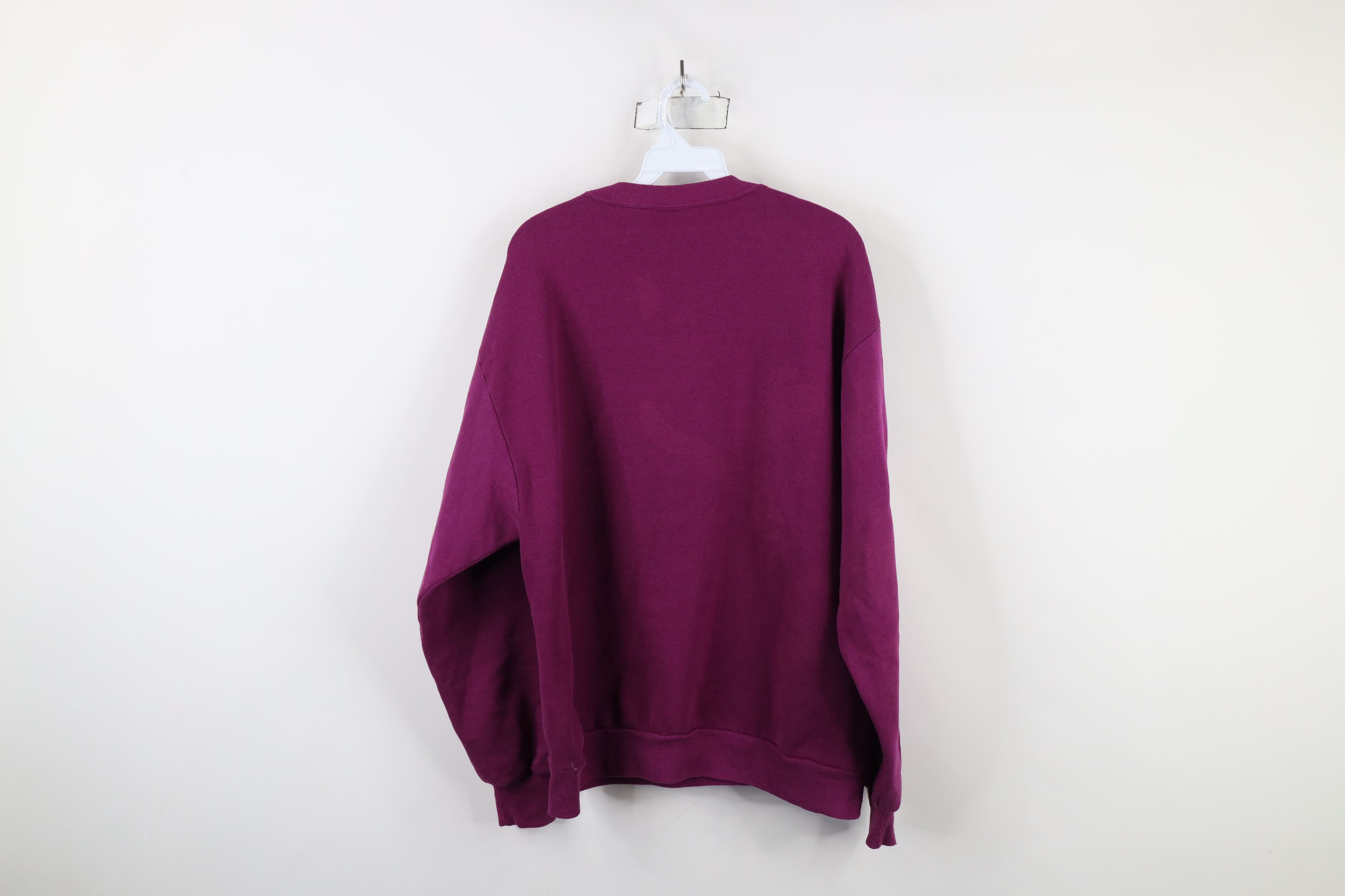 Vintage Vintage 90s Streetwear Flower Rocking Horse Sweatshirt USA Size L / US 10 / IT 46 - 12 Thumbnail
