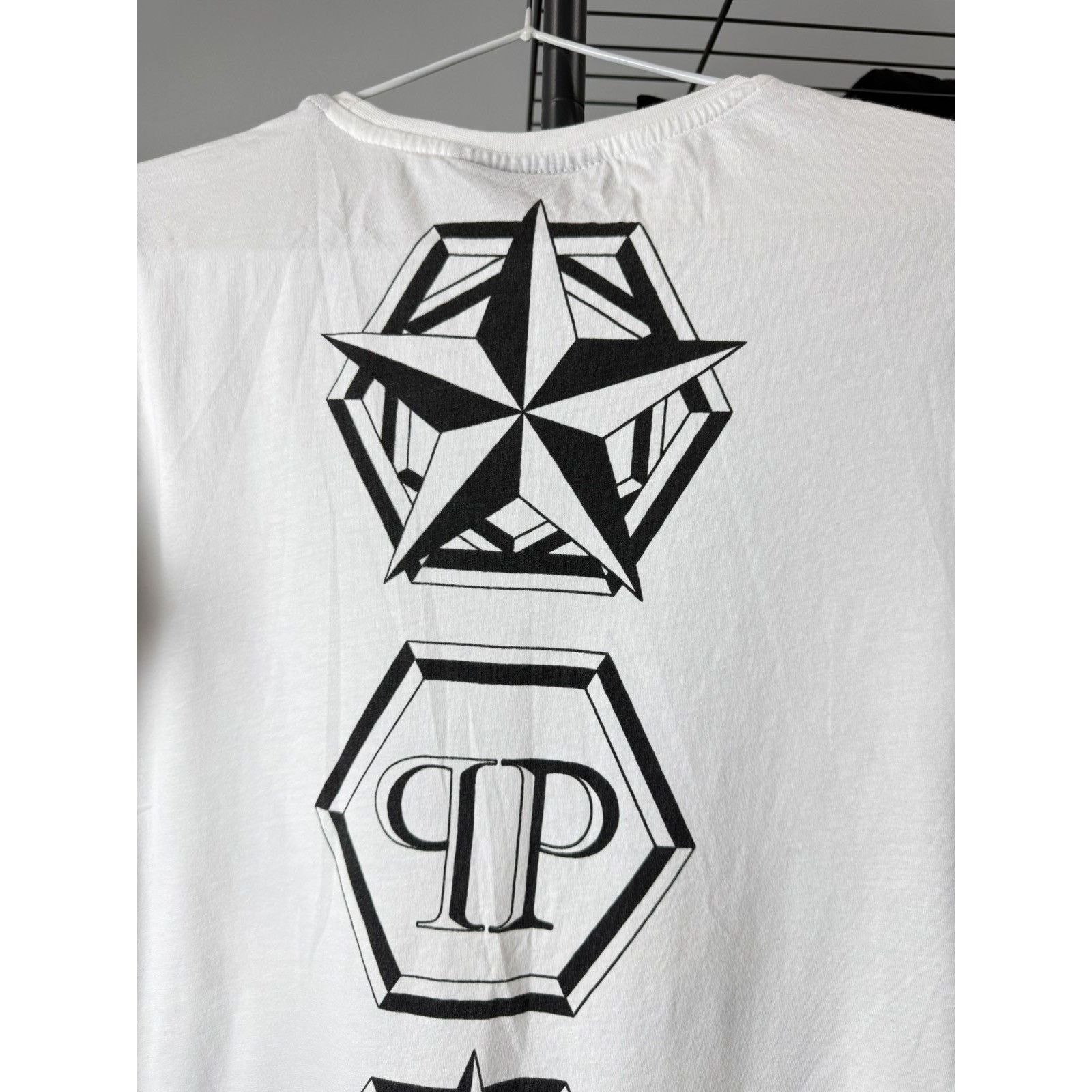 Philipp Plein Philipp Plein Skull Logo T Shirt Luxury Y2K Punk Size US S / EU 44-46 / 1 - 9 Thumbnail