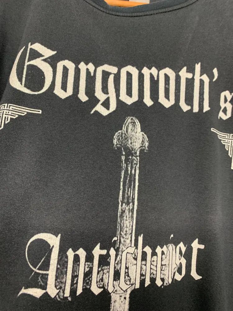 Band Tees GORGOROTH 90s Antichrist Black Metal Vintage T-Shirt Size US L / EU 52-54 / 3 - 5 Thumbnail