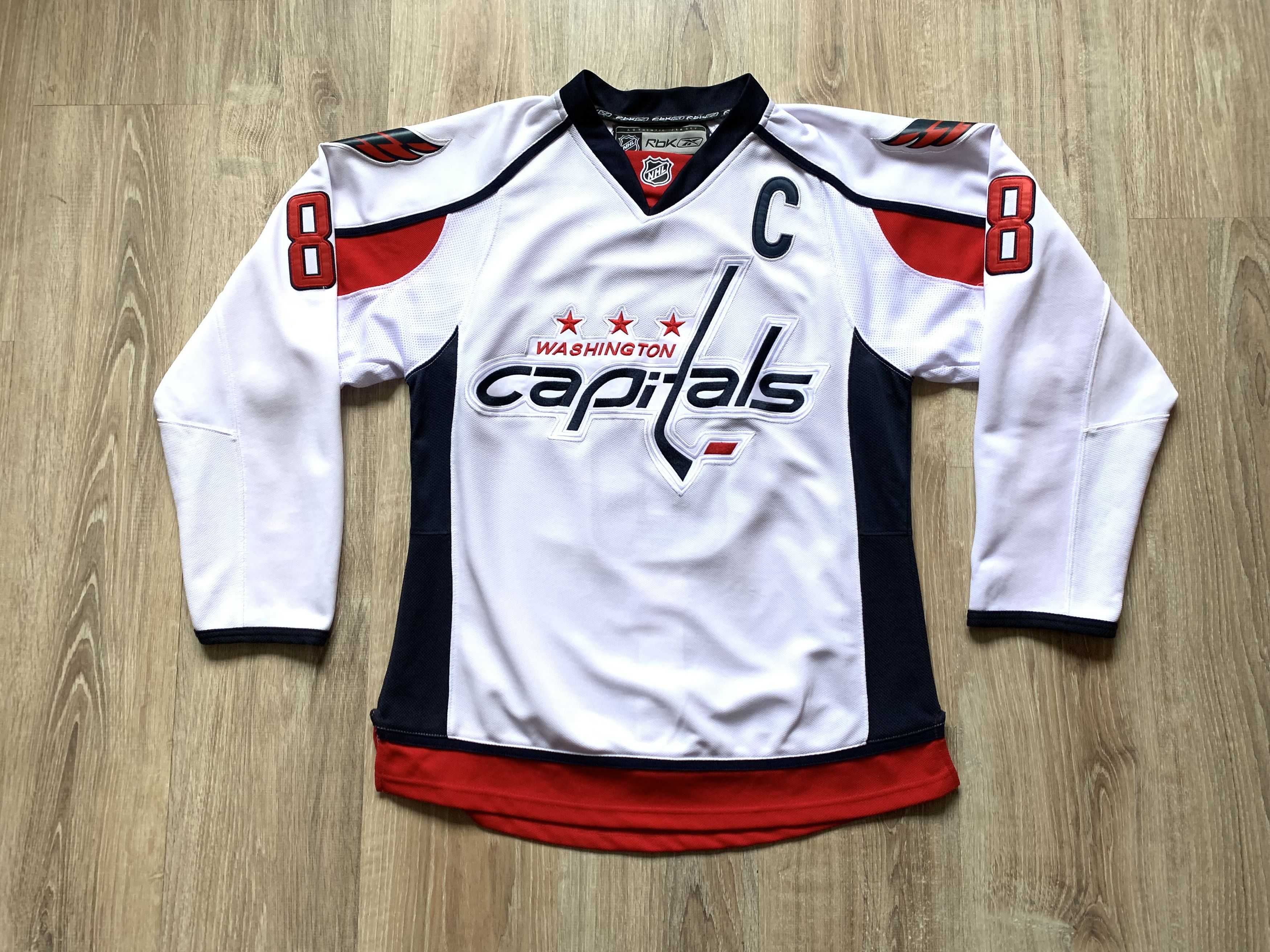 Ccm × NHL × Reebok Reebok Washington Capitals Alexander Ovechkin #8 Jersey Size US M / EU 48-50 / 2 - 2 Thumbnail