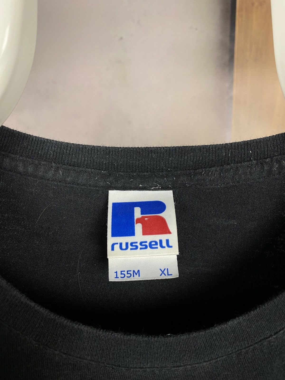 Russell Athletic 🌊Vintage T-Shirt Russell Athletic Big Boxy Logo Tee🌊 Size US XL / EU 56 / 4 - 10 Thumbnail