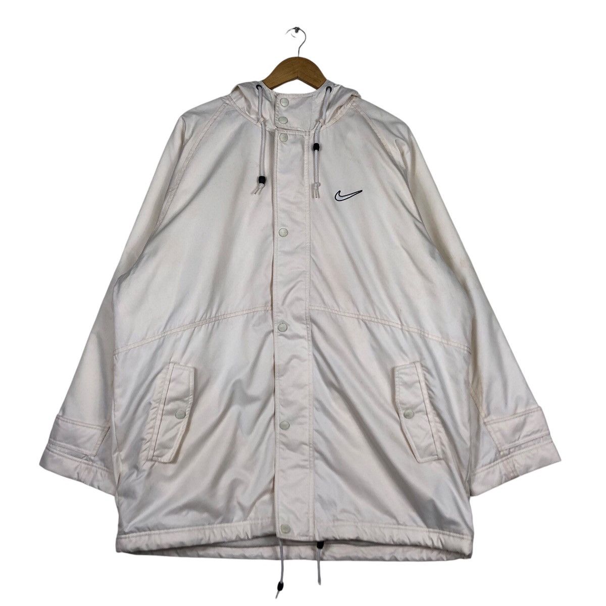 Nike × Vintage Nike Vintage Avant Garde Jacket Style Streetwear XL Size US XL / EU 56 / 4 - 2 Thumbnail
