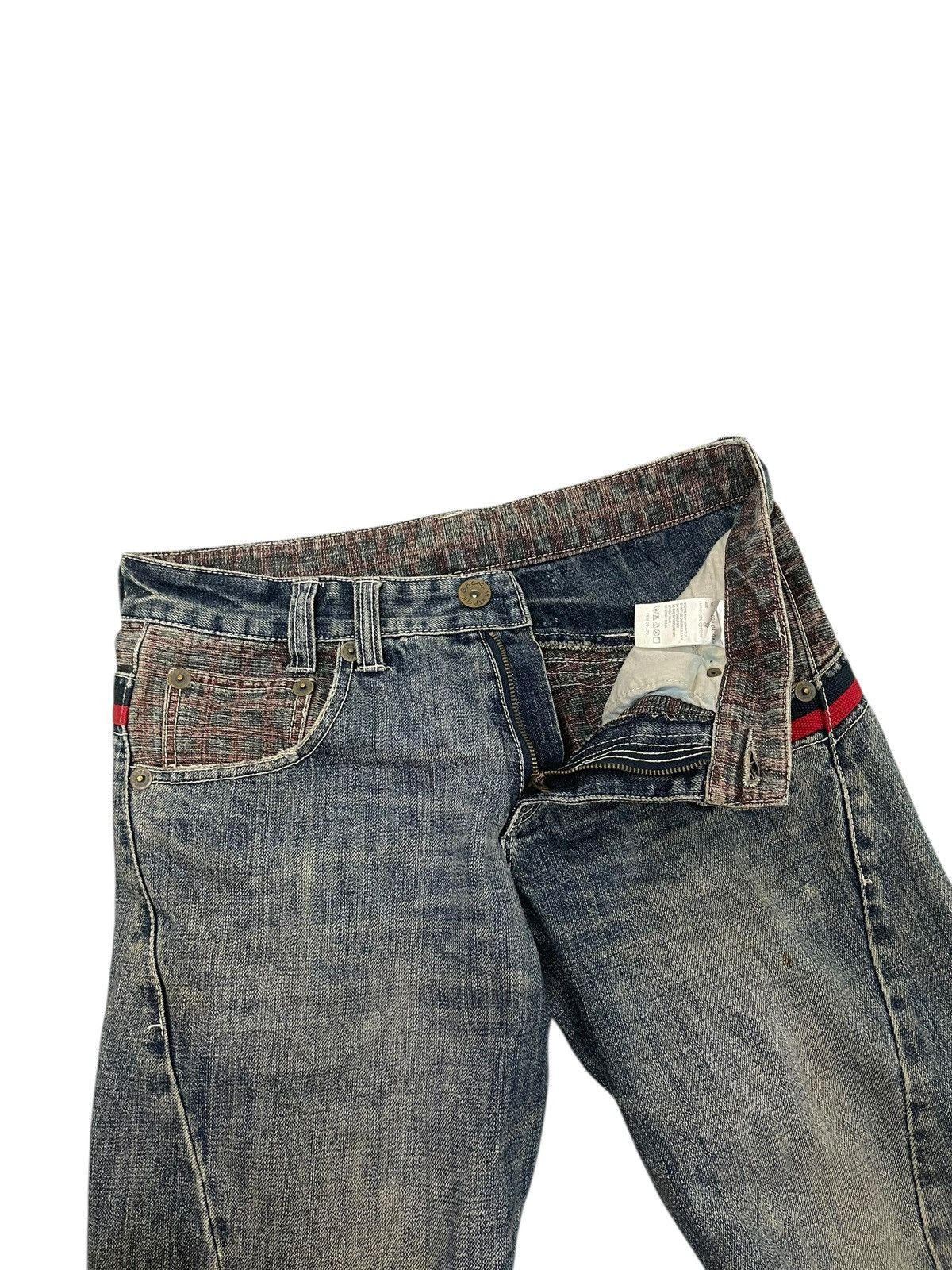 Hysteric Glamour Double Waist Jeans Back Vintage goa amiri cdg julius 3🟦1 Size US 30 / EU 46 - 14 Thumbnail