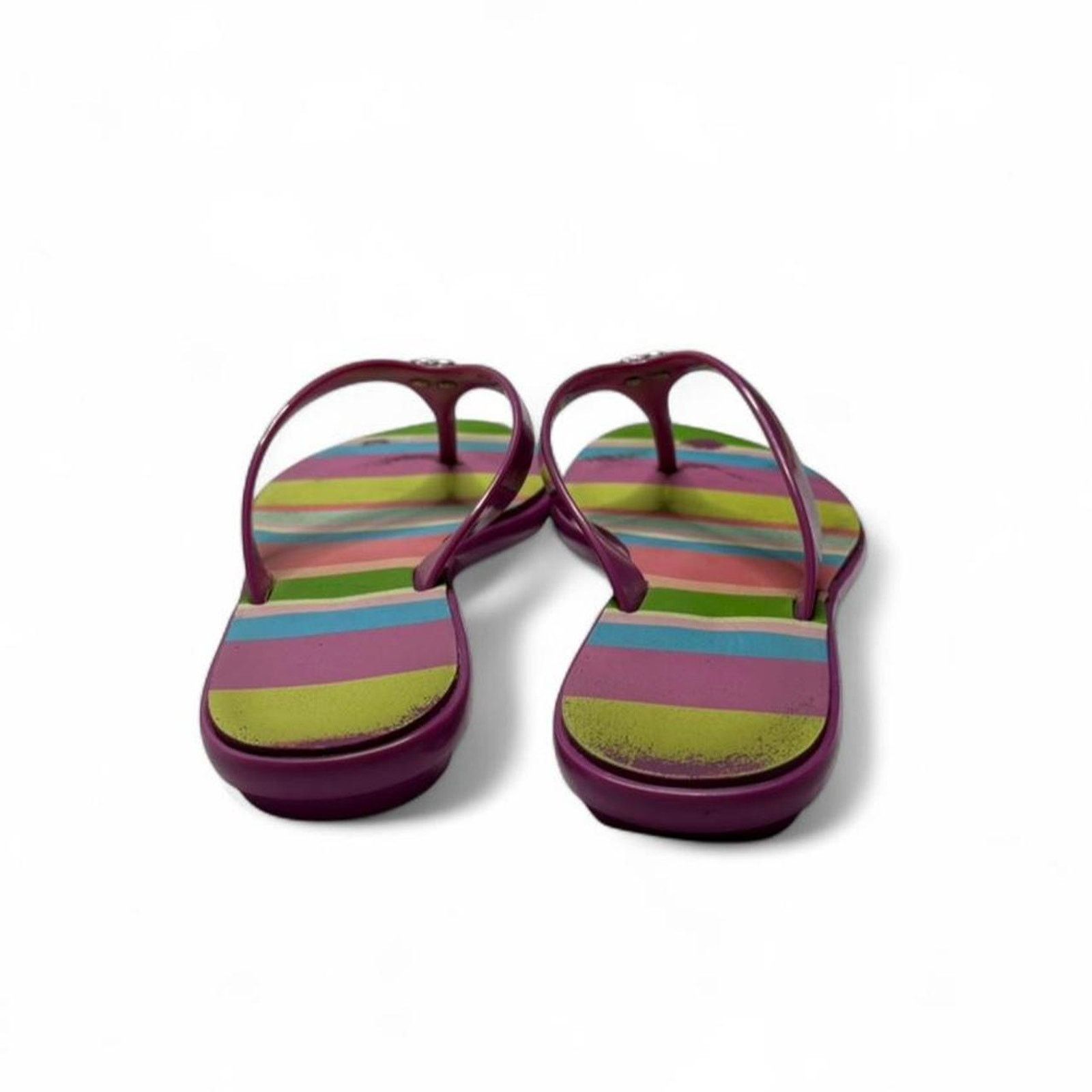 Coach Coach Jelly Tropical Summer Y2K 2000s Trixie Sandals size 7 Size US 7 / IT 37 - 4 Thumbnail