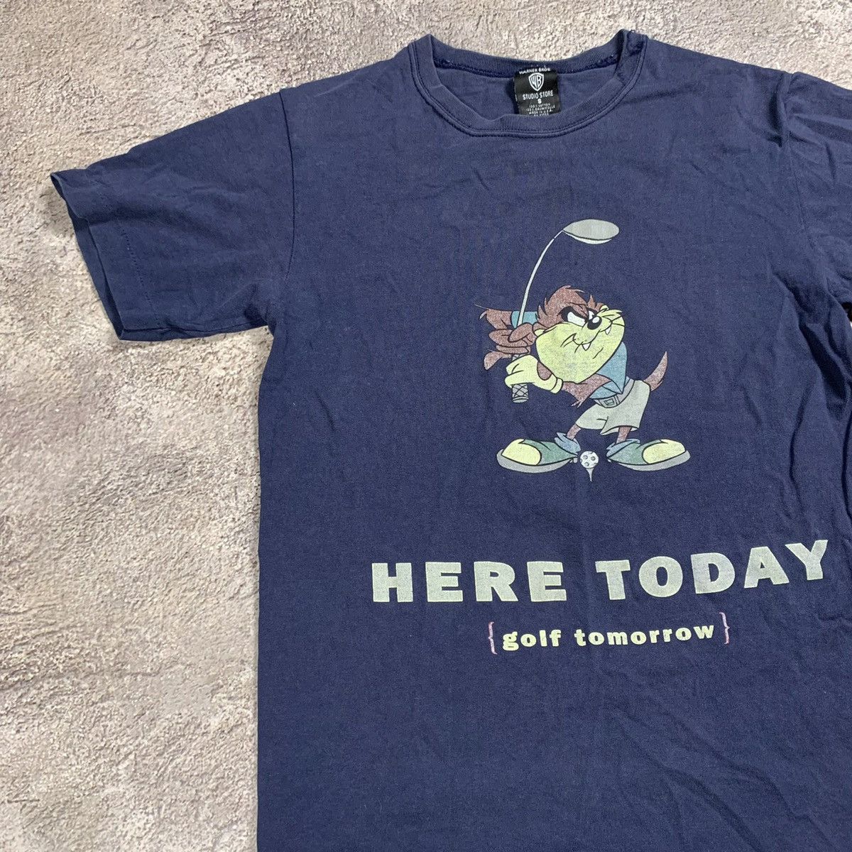 Vintage Vintage Y2K Faded Taz Golf Graphic Tee Skate Streetwear S Size US S / EU 44-46 / 1 - 4 Thumbnail