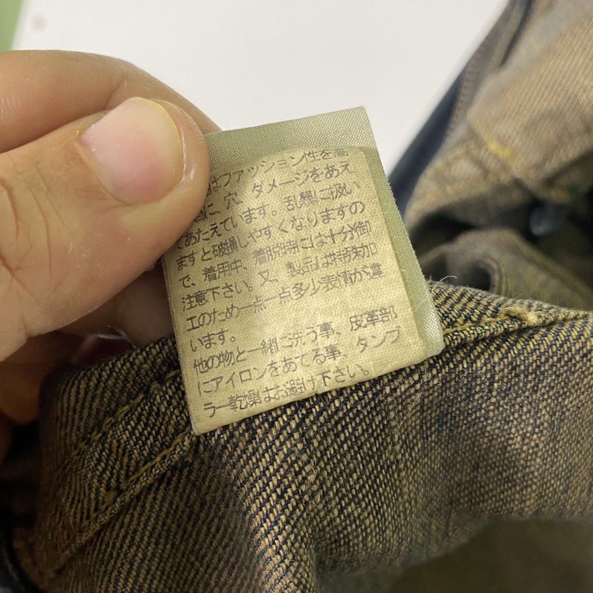 Japanese Brand Vintage Irish Denim Button Jacket Size 3 Blue Colour Size US M / EU 48-50 / 2 - 10 Thumbnail