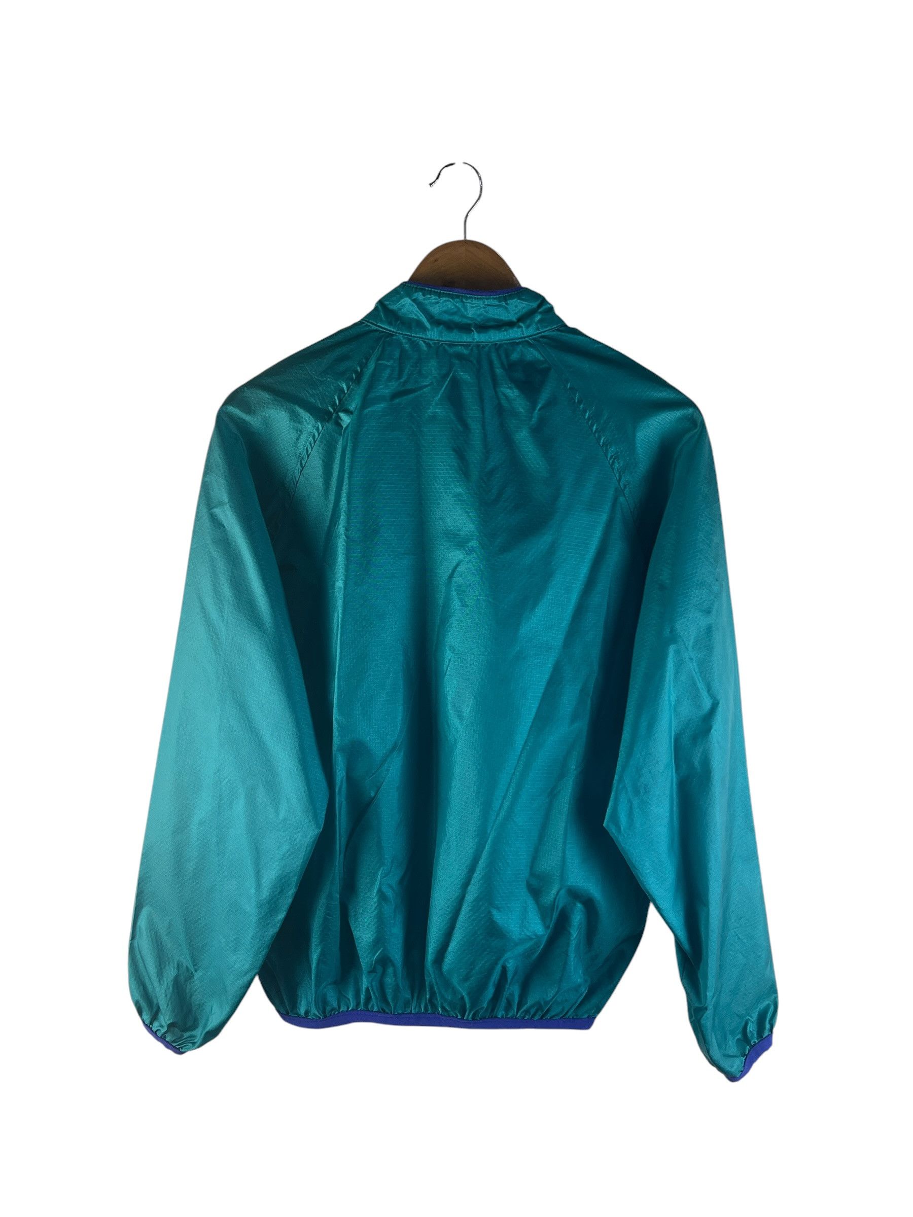L.L. Bean Vintage L.L.Bean Teal Cobalt Pullover Anorak Jacket Size US M / EU 48-50 / 2 - 2 Thumbnail