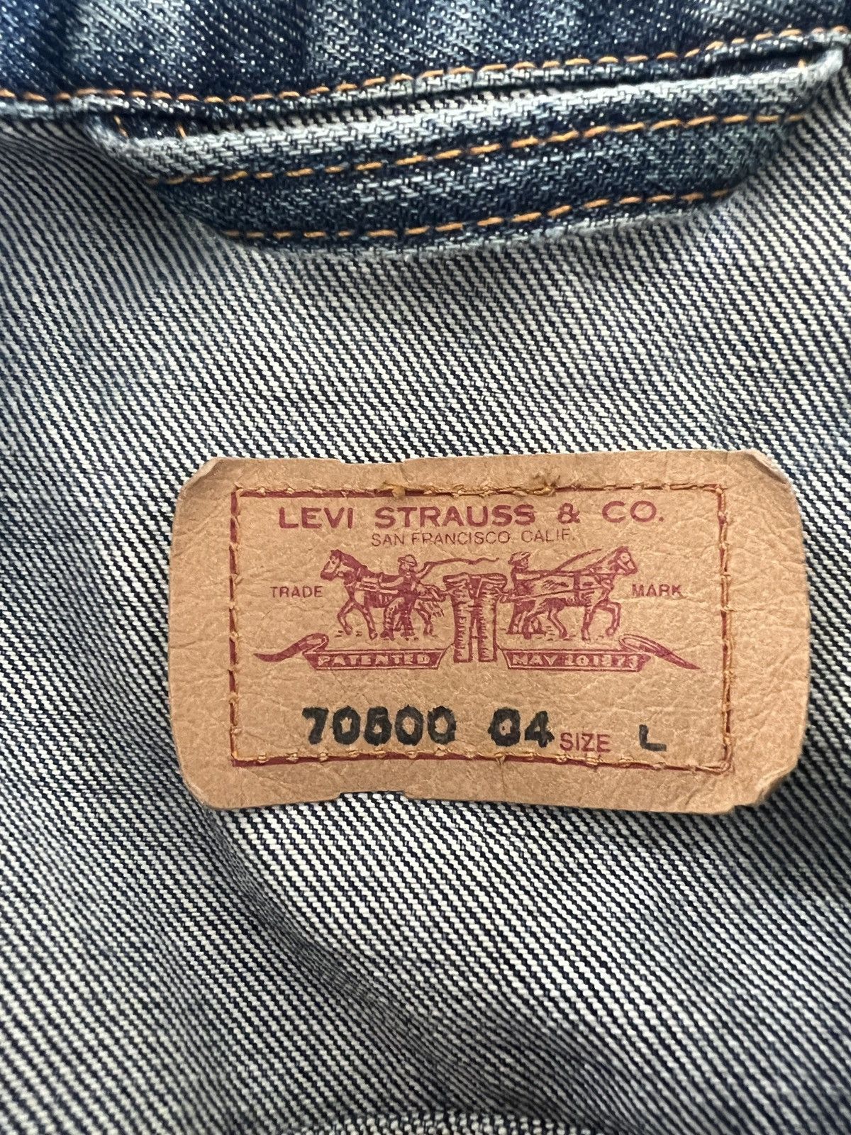 Levi's 90s Levi’s Denim Jacket Size Small Size US S / EU 44-46 / 1 - 3 Thumbnail