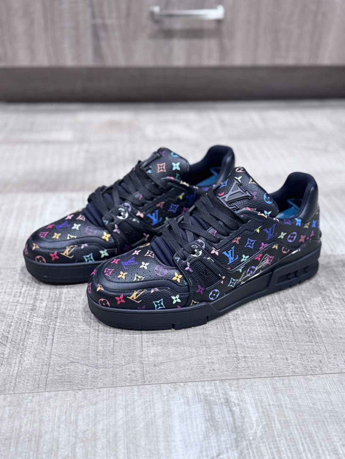 Louis Vuitton LV x TM LV Trainer Sneaker Size US 7 / EU 40 - 1 Thumbnail