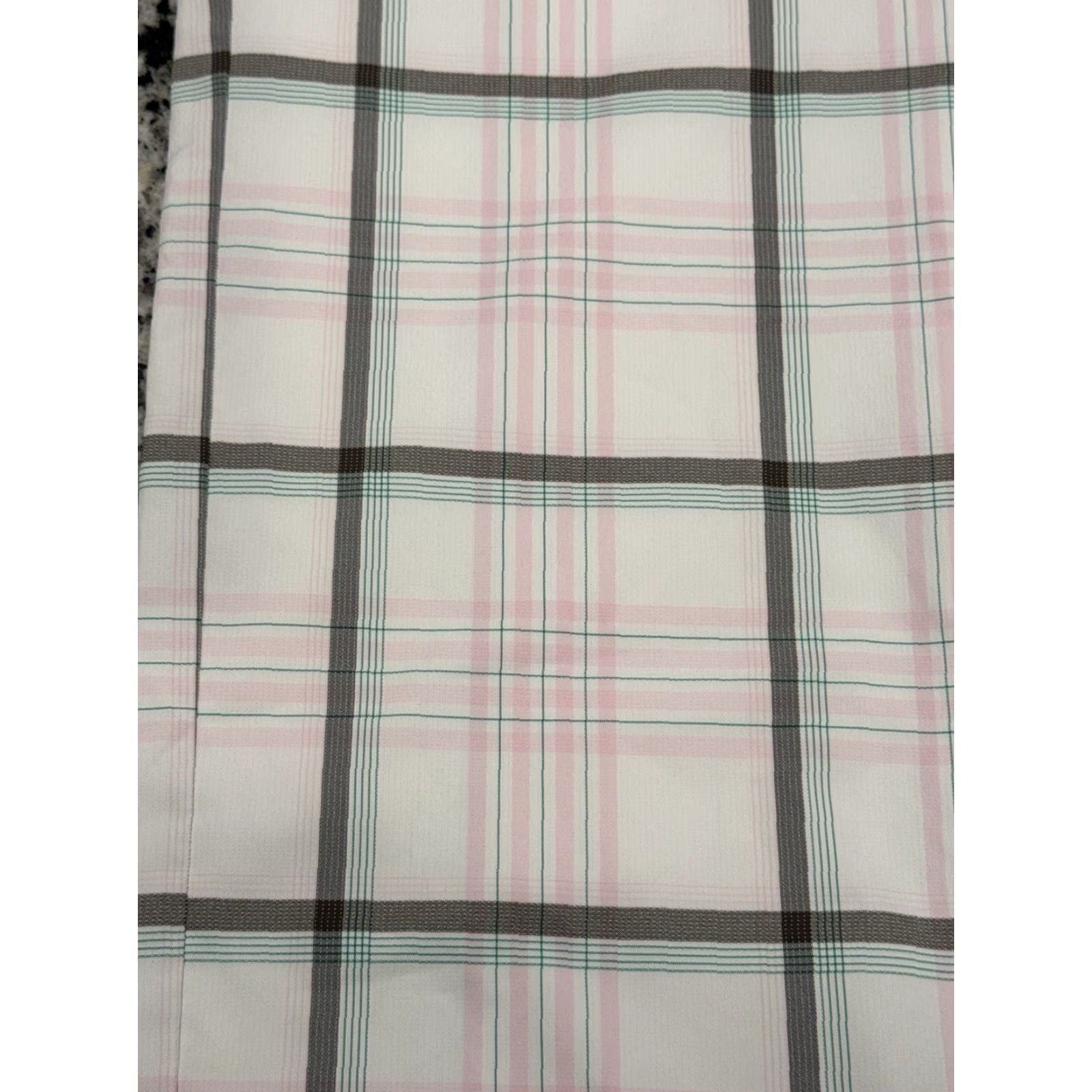 Nike Nike Golf Dri-FIT Tour Performance Pants Womens 14 Plaid Stretch 37 x 29 Multicolor Inseam 29 Zip Casual Golf Pants Women Size 36" / US 14 / IT 50 - 5 Thumbnail