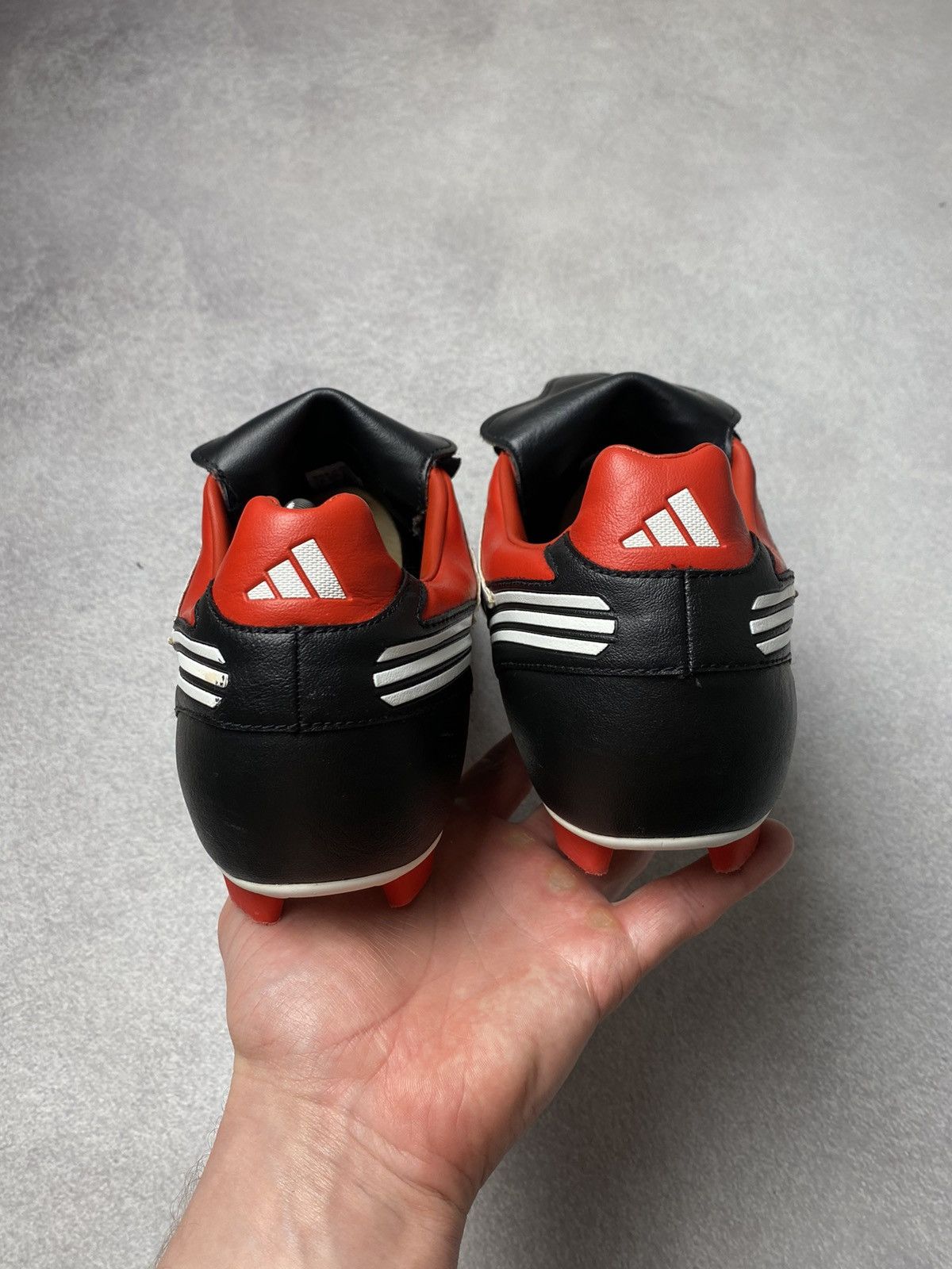 Vintage 🖤❤️ Vintage Adidas Predator TRX Firm Ground Soccer cleats Size US 12.5 / EU 45-46 - 5 Thumbnail