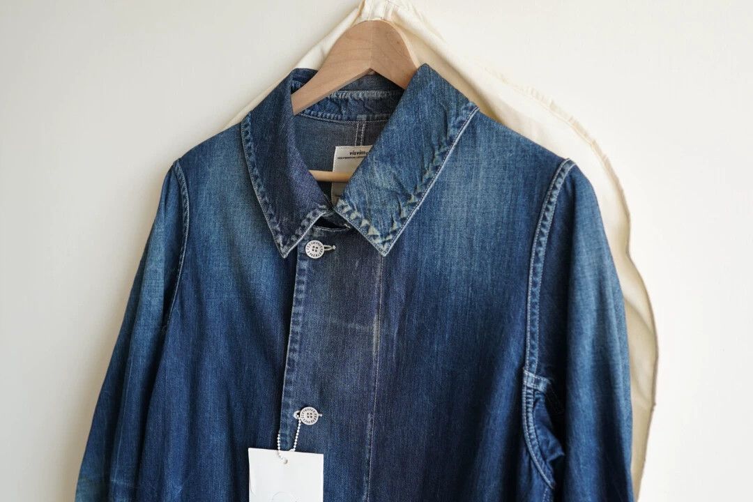 Visvim visvim grease monkey coat denim dry wash ink-splatter size 2 Size US M / EU 48-50 / 2 - 7 Thumbnail