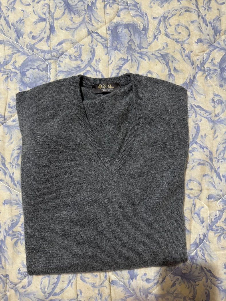 Loro Piana LORO PIANA The wool sweater can be washed Size US L / EU 52-54 / 3 - 1 Thumbnail