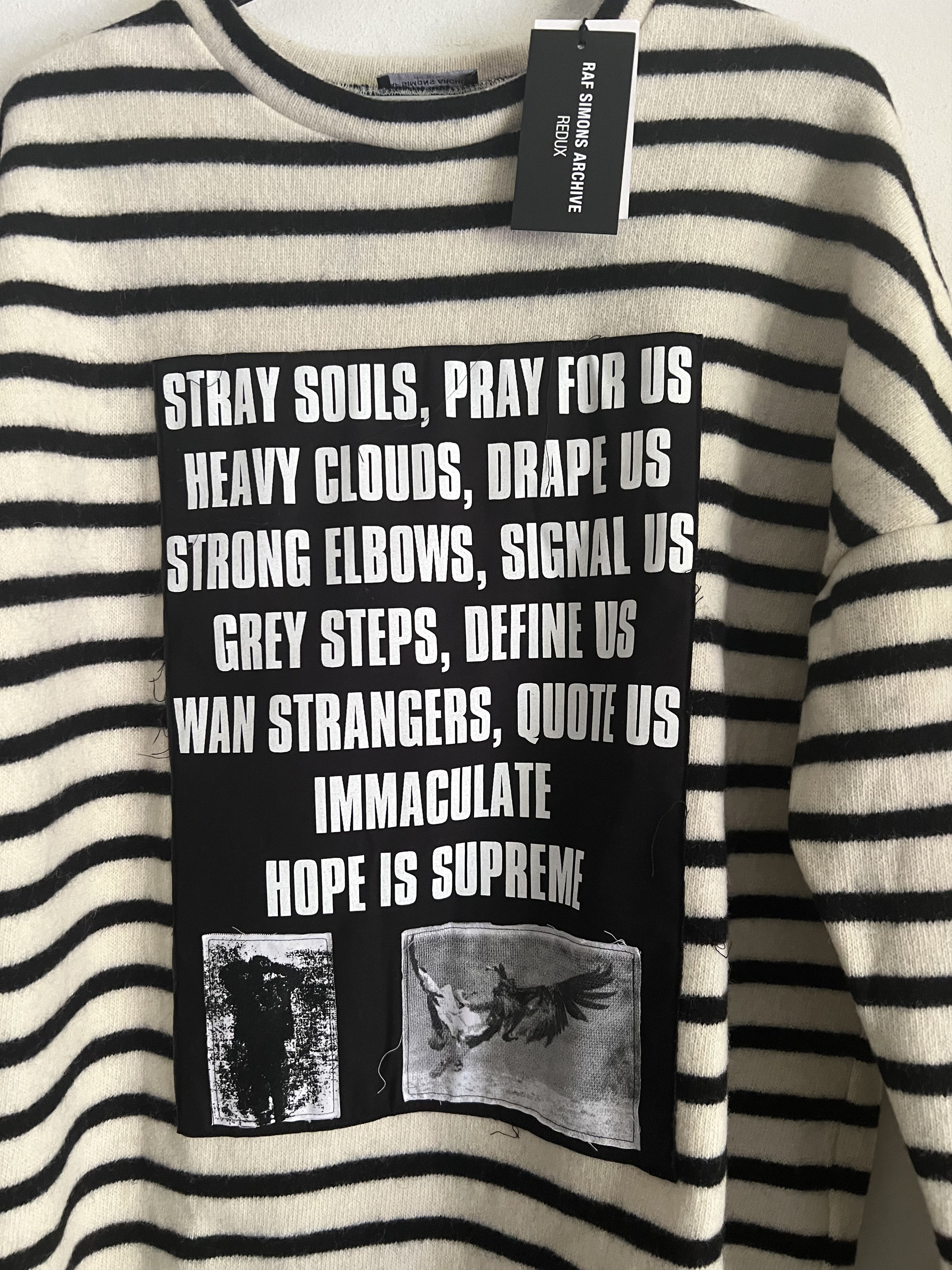 Raf Simons Archive Redux Ss '02 Stripe Oversize Size US M / EU 48-50 / 2 - 3 Thumbnail