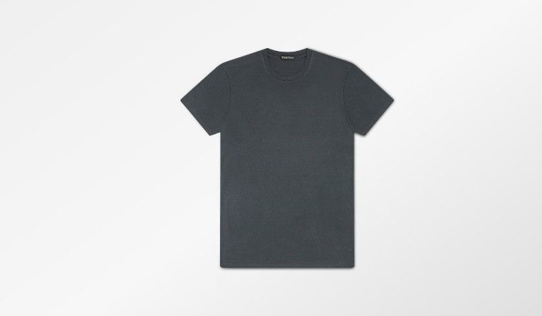 o1w1db10125 TFJ950 Short Sleeve T-Shirt in Dark Grey