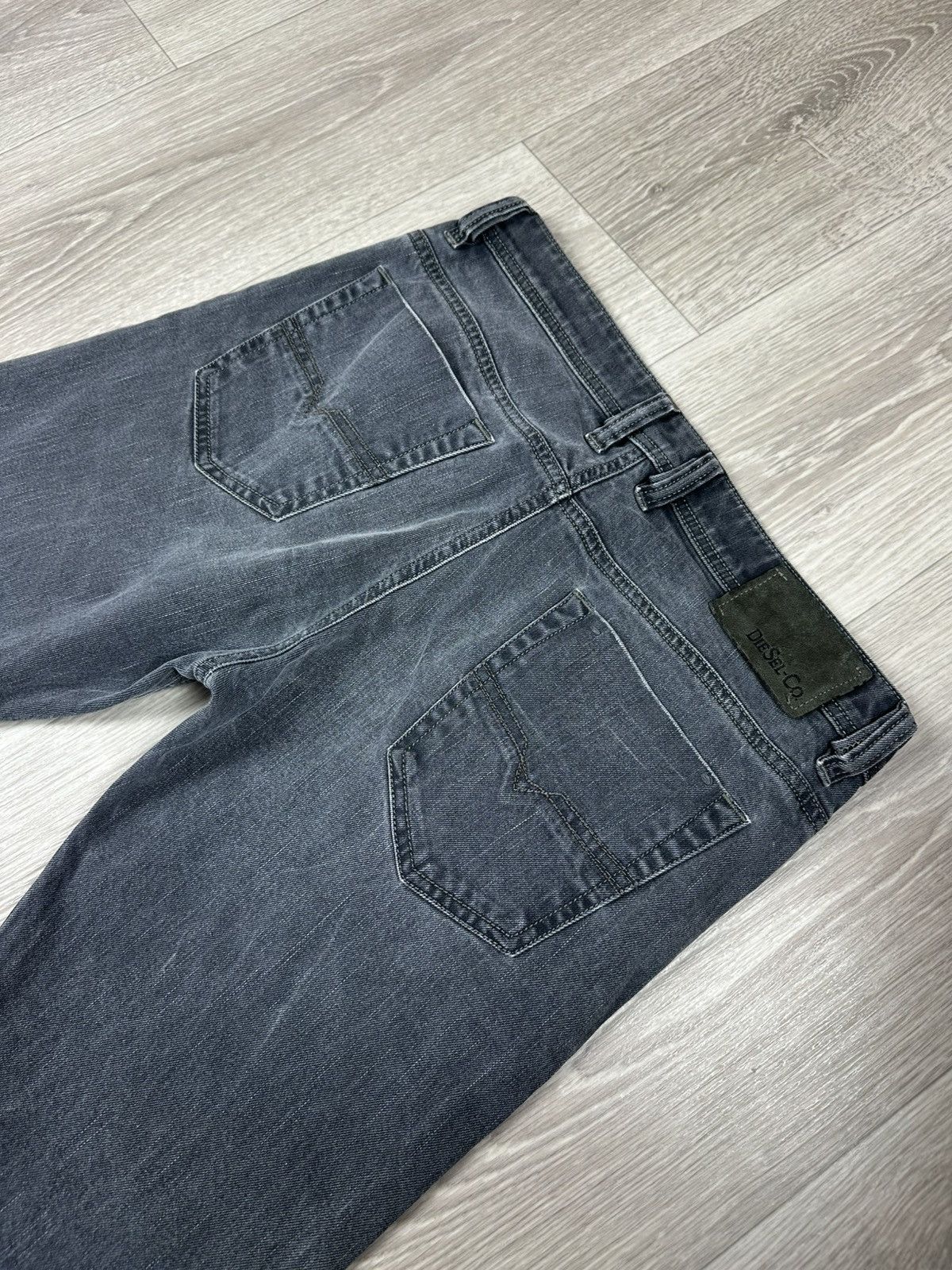 Diesel Vintage Diesel Denim Gray Jeans Size 33 Size US 33 - 5 Thumbnail