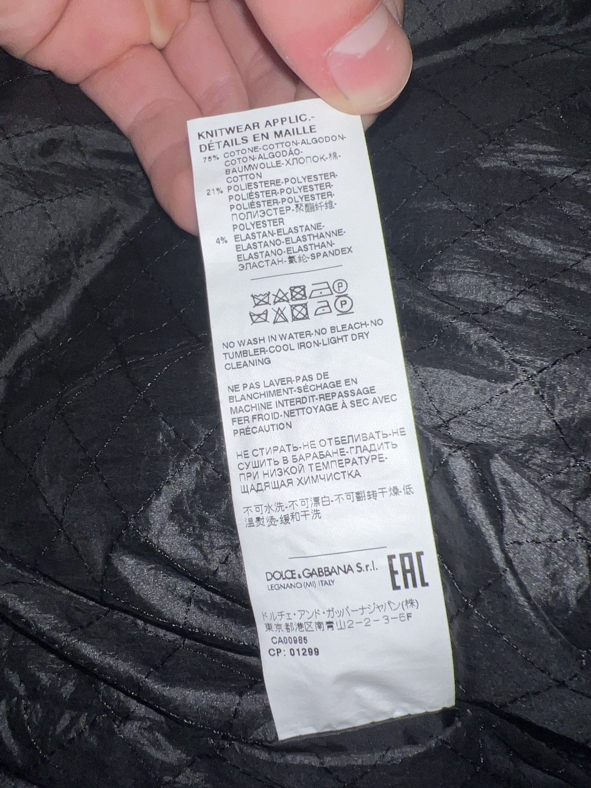 Dolce & Gabbana Dolce. & Gabbana jacket / bomber puff print Size US L / EU 52-54 / 3 - 10 Thumbnail