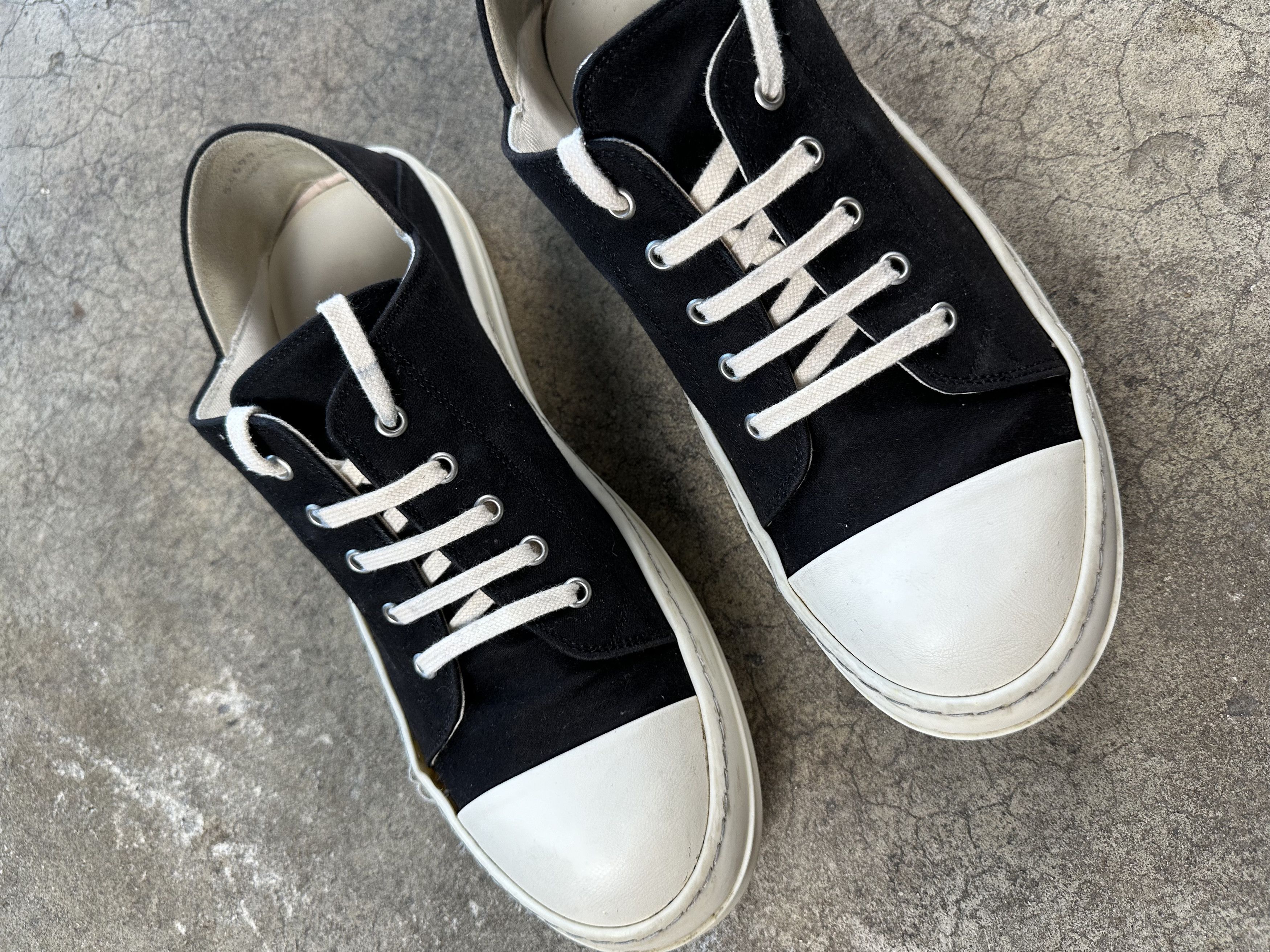 Rick Owens Rick Owens DRKSHDW Ramones Low Woven Slip-on Size US 10 / EU 43 - 3 Thumbnail