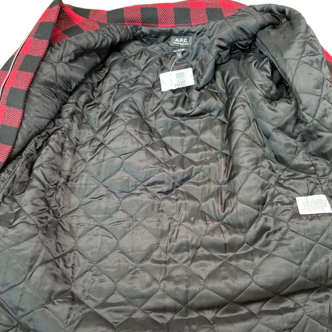 A.P.C. NWT A.P.C. Ian Buffalo Plaid Wool Blouson Zippered Jacket Size US S / EU 44-46 / 1 - 7 Thumbnail