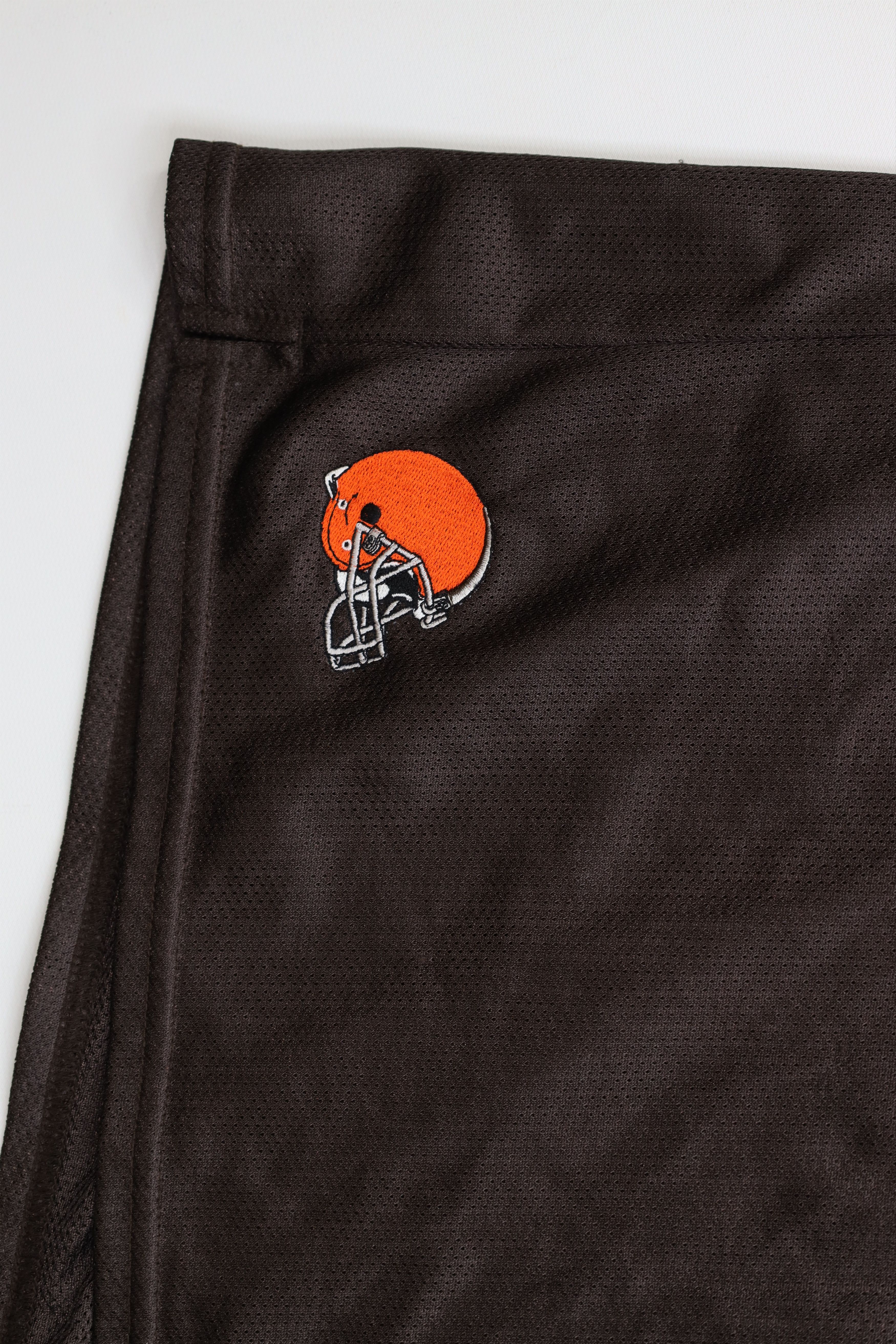 Reebok Vintage Reebok Cleveland Browns Football Mesh Shorts Brown Size US 42 / EU 58 - 6 Thumbnail