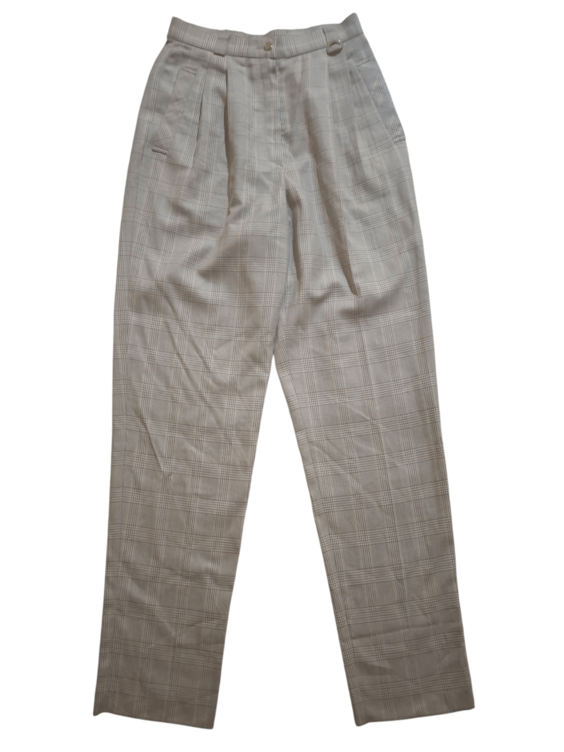 Vintage 1993 Christian Dior Sports Plaid Trousers