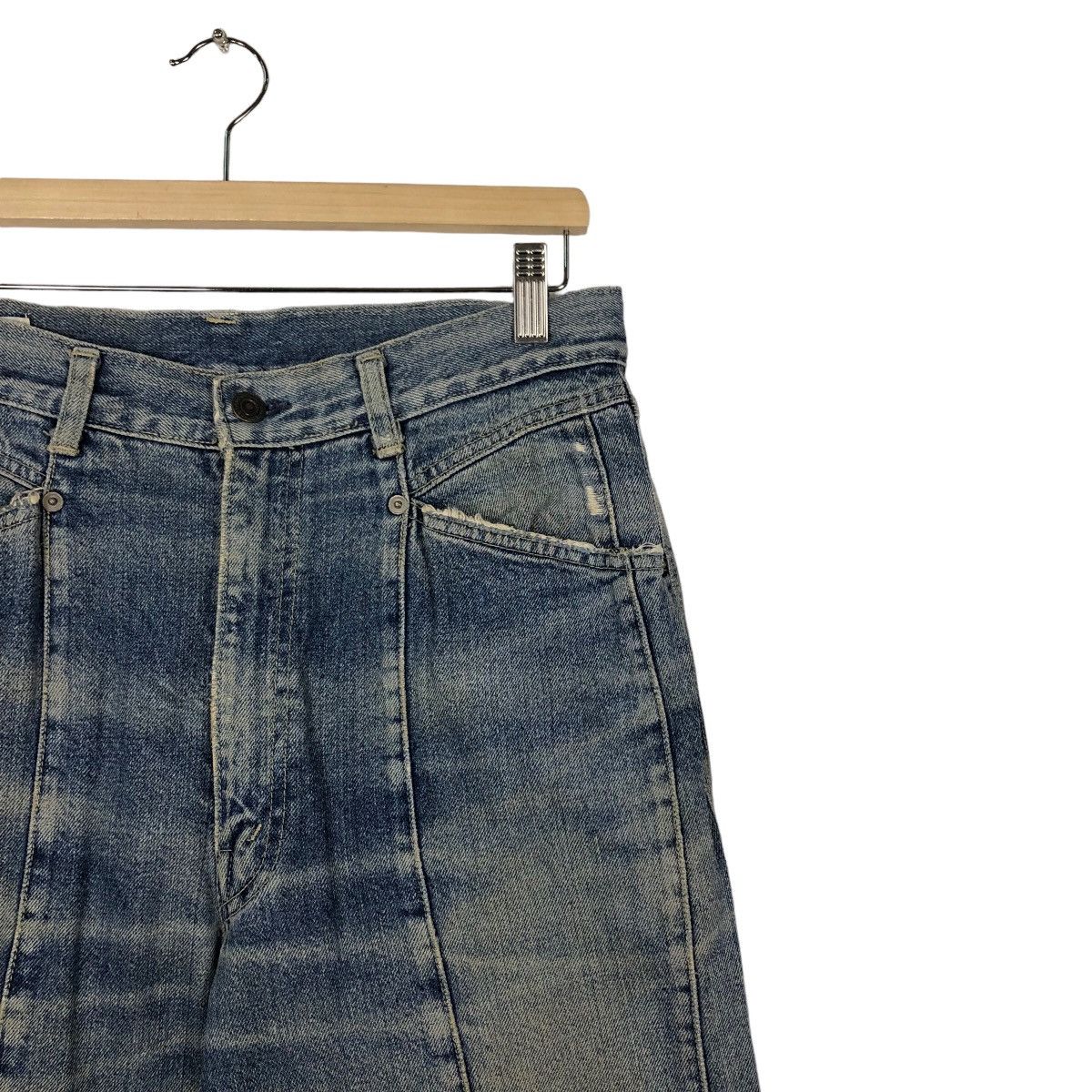 Japanese Brand 🔥90’s The Others Toyo Enterprise Distressed Denim Bush Size US 32 / EU 48 - 5 Thumbnail