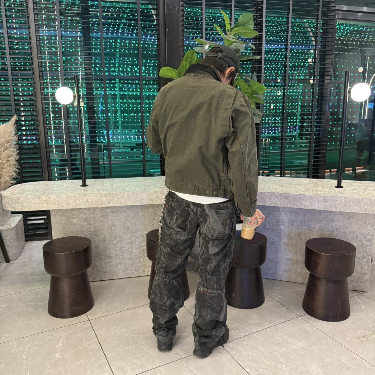 Other × Vintage vintage japanese brand save stars camouflage cargo pants Size US 32 / EU 48 - 24 Thumbnail
