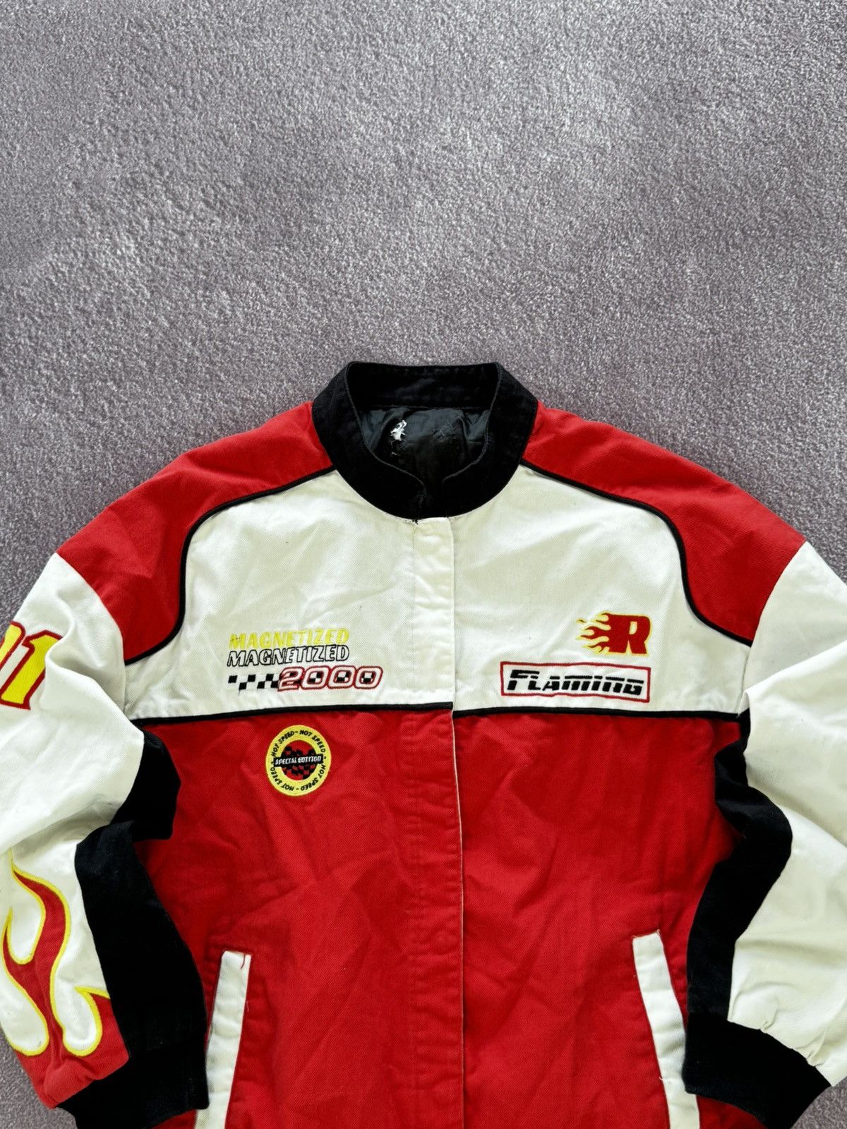 Hysteric Glamour 00s Hysteric Glamour Style Y2K Racing Jacket Size US M / EU 48-50 / 2 - 2 Thumbnail