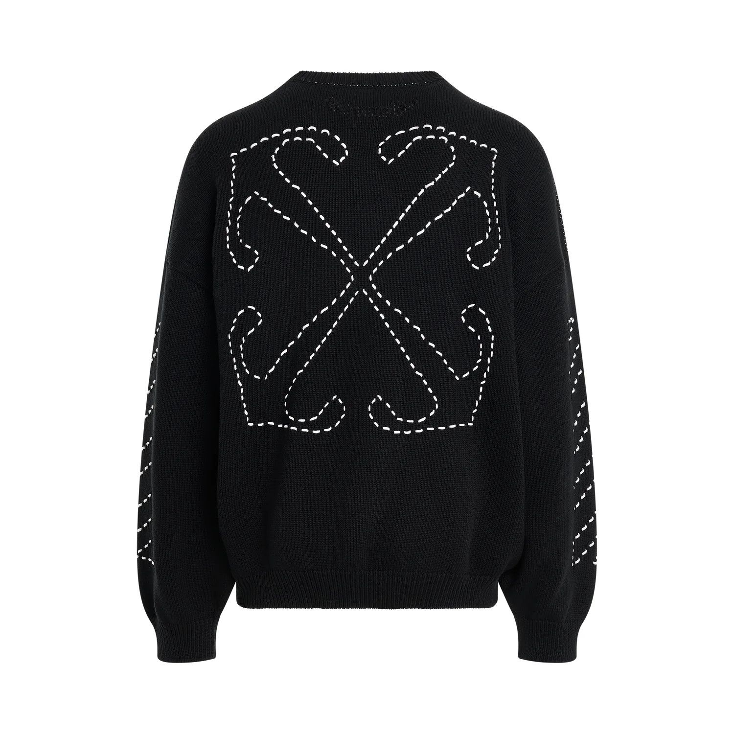 Off-White o1mris0824 Sweater in Black Size US L / EU 52-54 / 3 - 4 Thumbnail