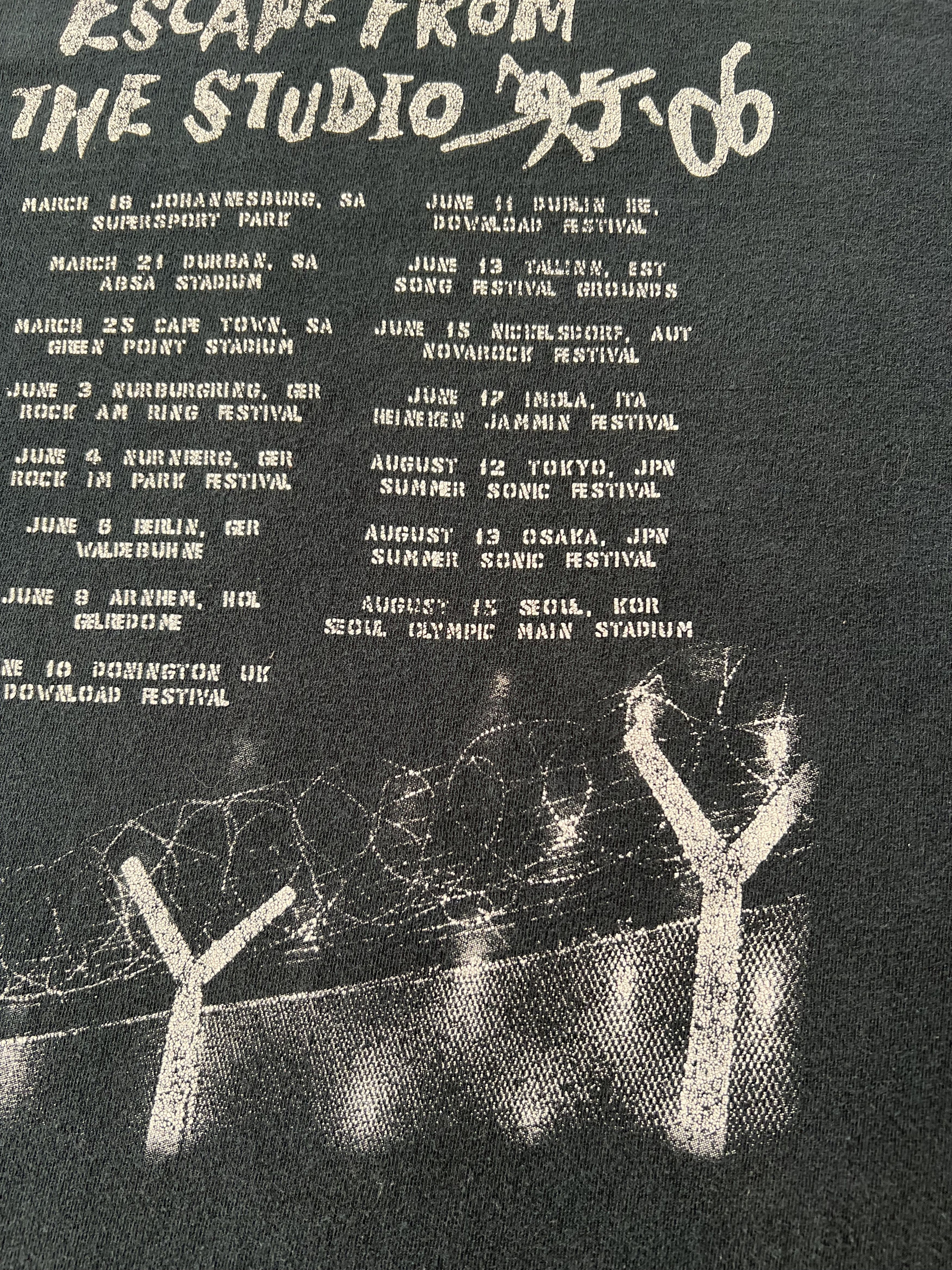 Band Tees Vintage 2006 Metallica Escape From the Studio 06 T-shirt Size US XL / EU 56 / 4 - 15 Thumbnail