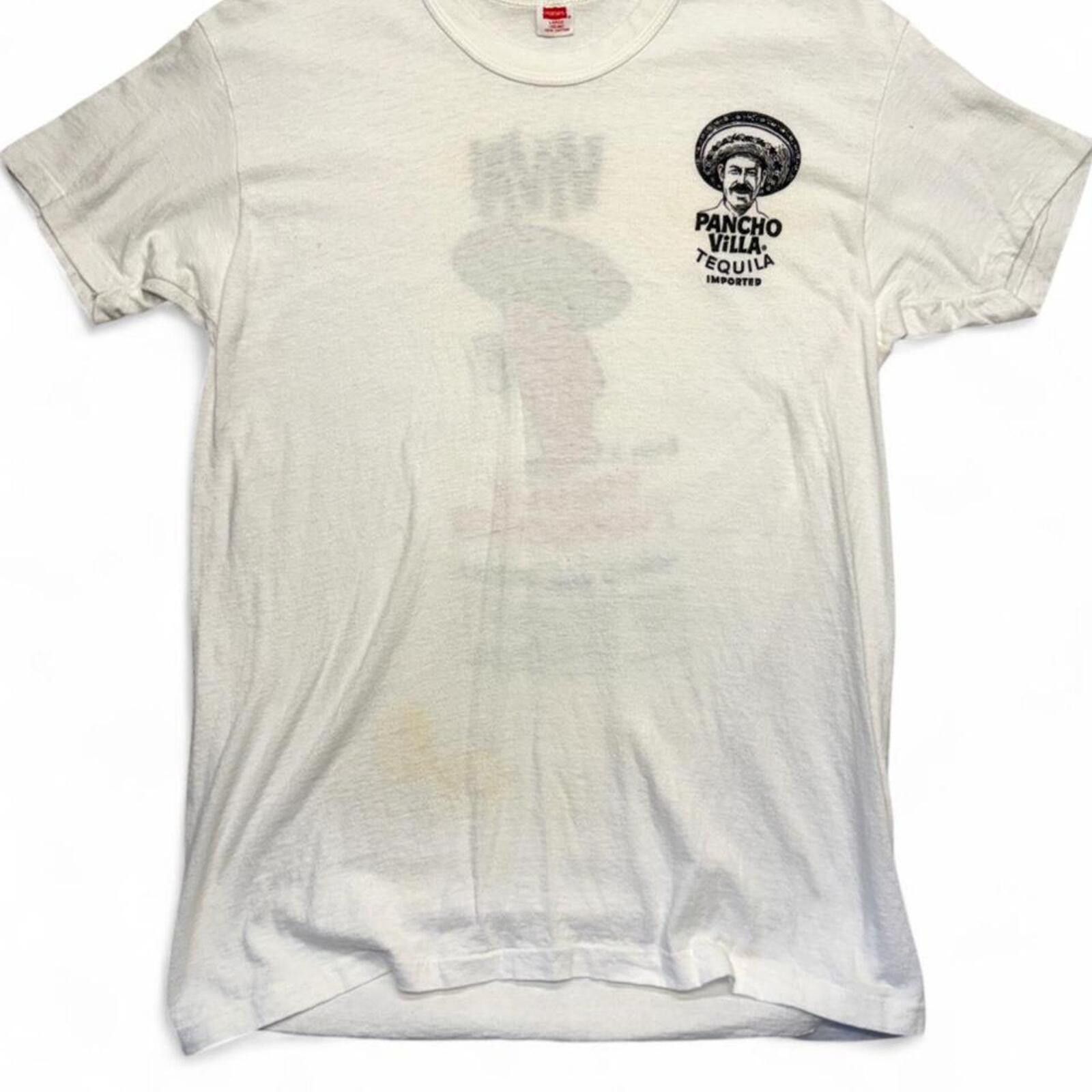 Other 1960s/70s single stitch thrashed Pancho Villa Tequila shirt Size US M / EU 48-50 / 2 - 1 Thumbnail