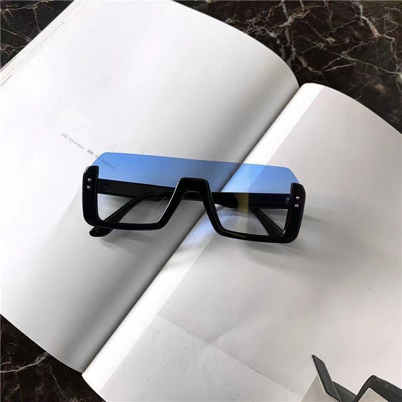 VIBE New Trend Street ins style custom avant-garde sunglasses Size ONE SIZE - 5 Thumbnail