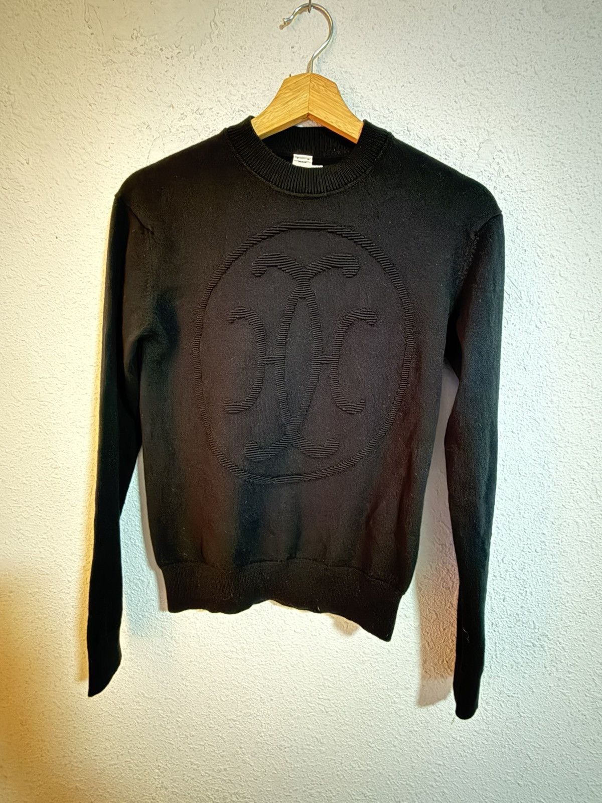 Hermes Hermes Cashmere Long Sleeve “H-Lift” Sweater Size S / US 4 / IT 40 - 1 Thumbnail