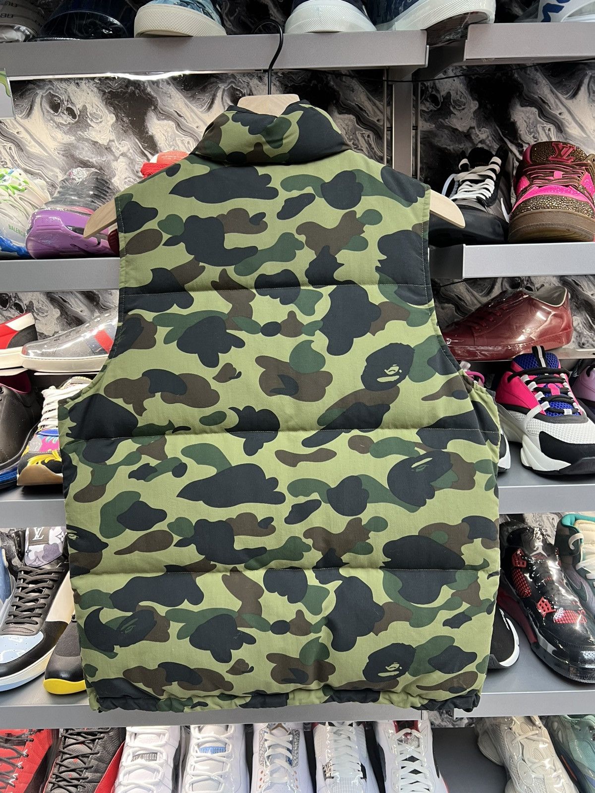 Bape Bape Green Camo Vest Size US M / EU 48-50 / 2 - 2 Thumbnail