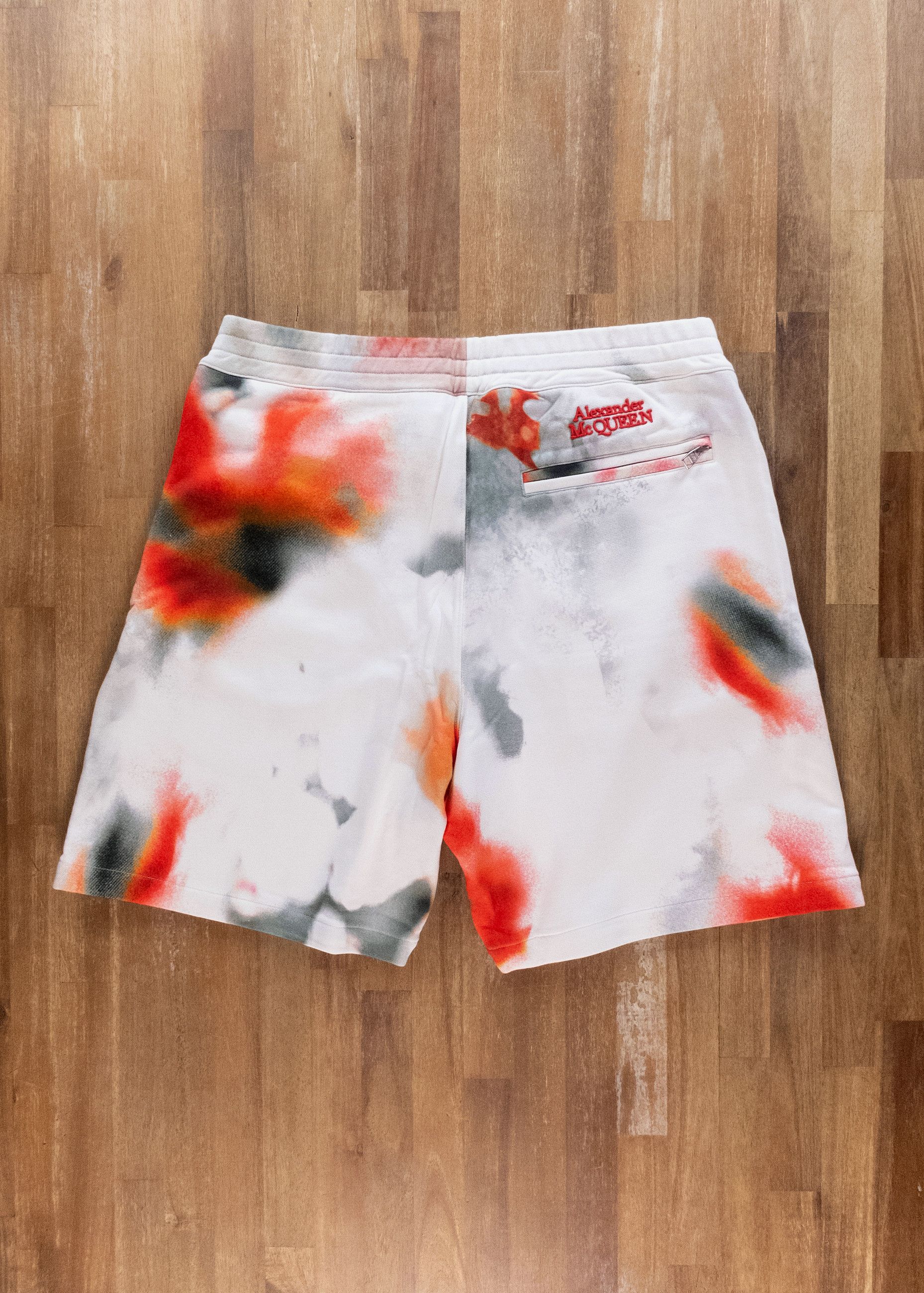 Alexander McQueen ALEXANDER MCQUEEN white floral print cotton shorts XL NWT Size US 36 / EU 52 - 9 Thumbnail