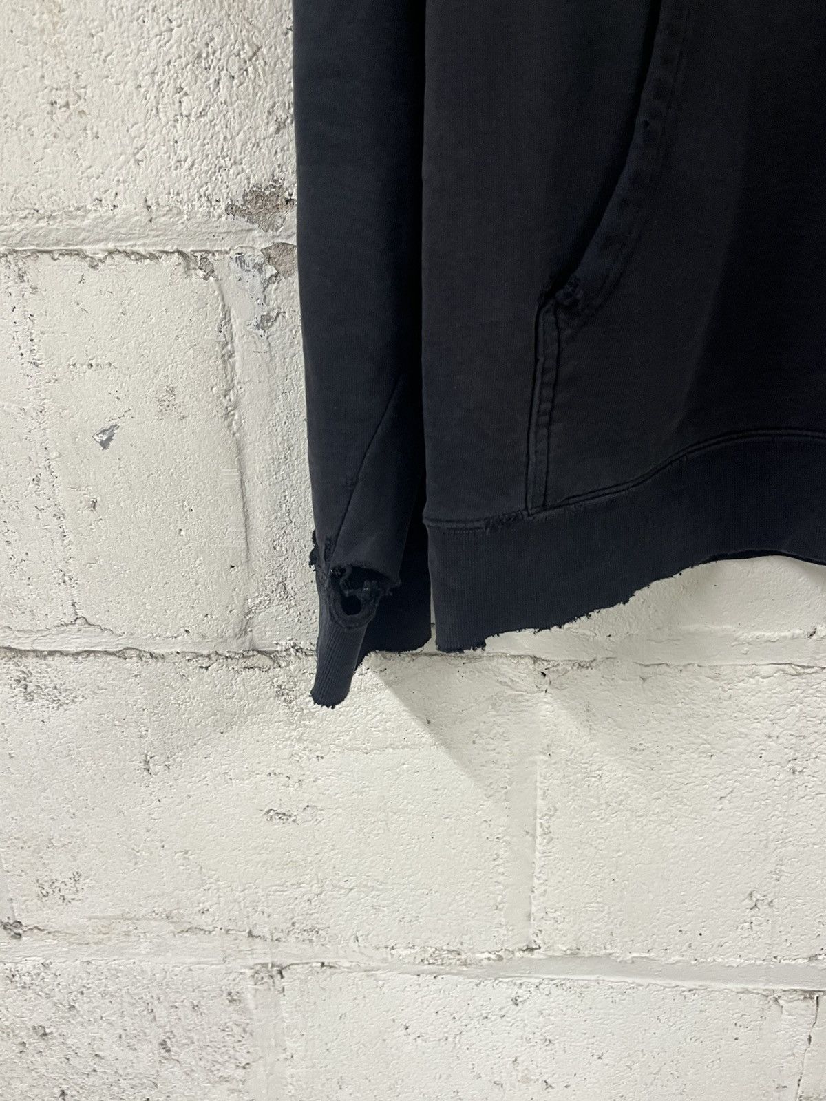 Harley Davidson Harley Davidson thrashed and faded hoodie hype rare skater Size US L / EU 52-54 / 3 - 6 Thumbnail