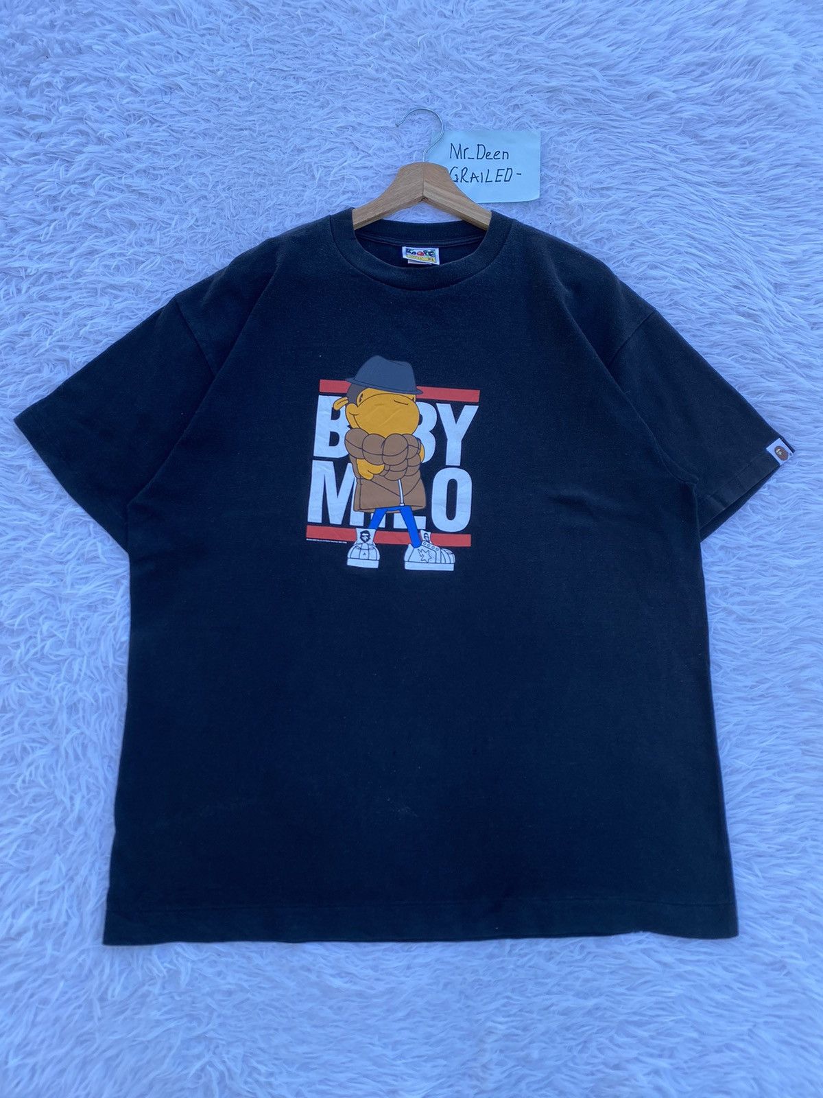 Bape Rare BAPE Baby Milo Printed XL size Tee Size US XL / EU 56 / 4 - 2 Thumbnail