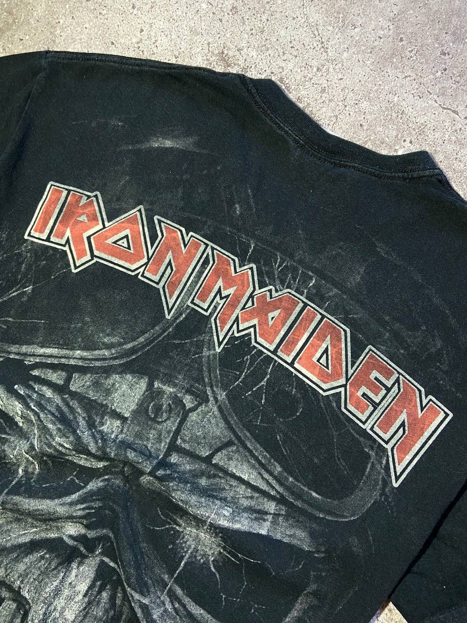 Band Tees × Iron Maiden × Vintage Iron Maiden Vintage Band T-Shirt Graphic Print Rare Tee Size US L / EU 52-54 / 3 - 12 Thumbnail