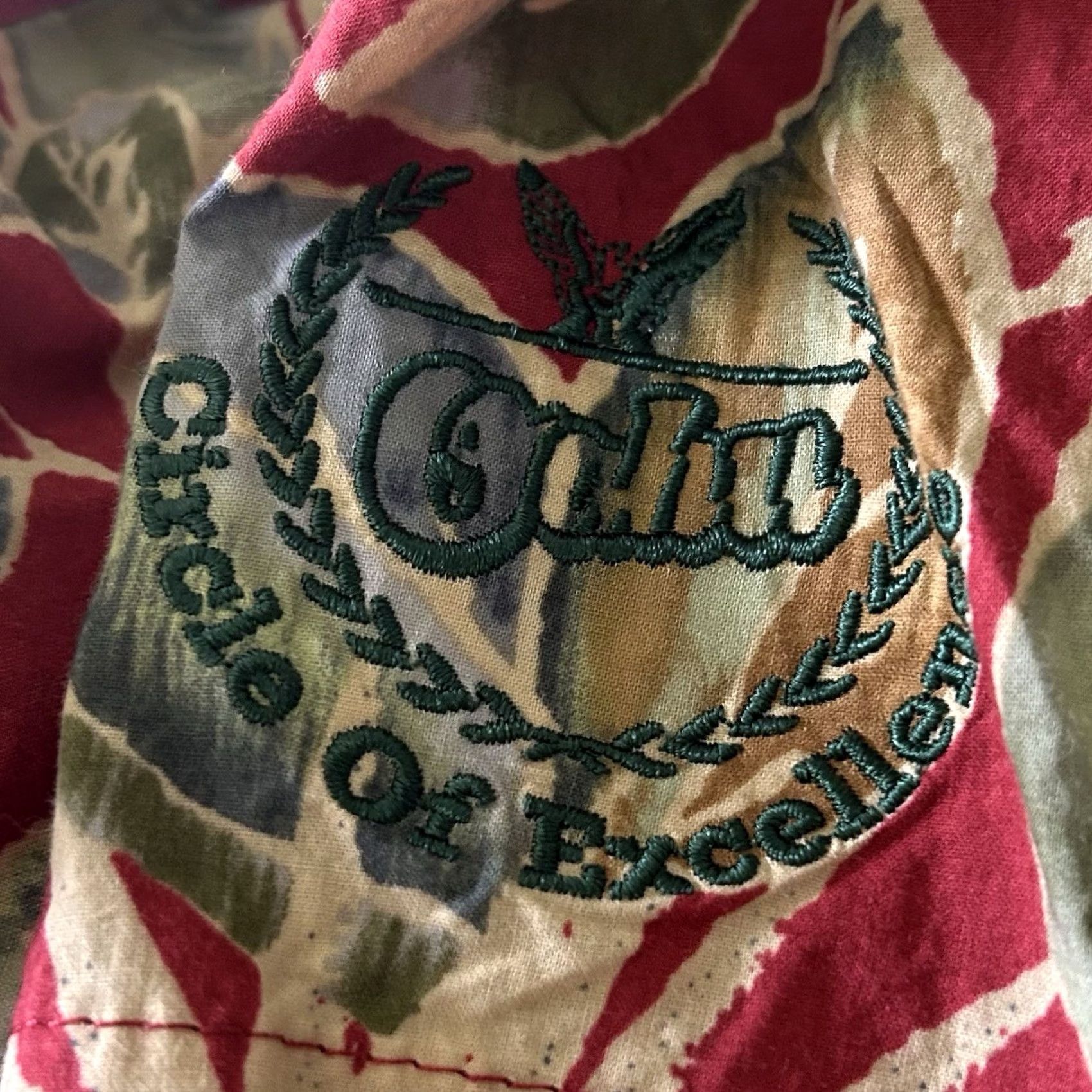 Tori Richard Tori Richard Button-Up Hawaiian Aloha Shirt Floral Cotton Lawn Red Beige USA Made Size US L / EU 52-54 / 3 - 4 Thumbnail