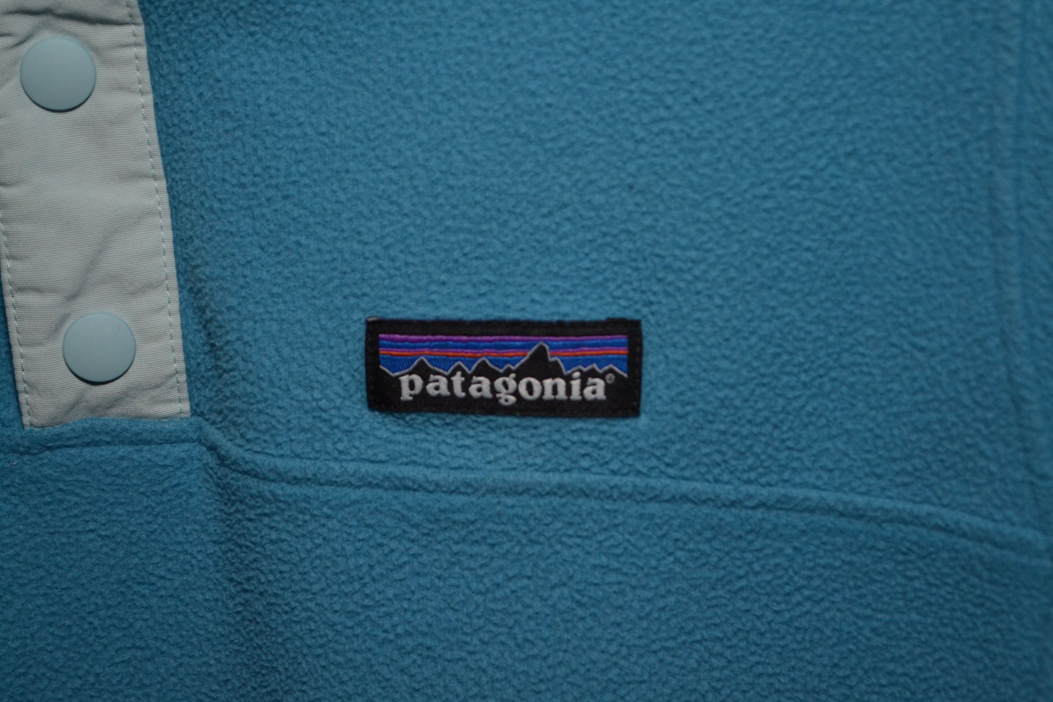Patagonia Patagonia Snap-T Two Tone Pullover Fleece Jacket Blue S Size S / US 4 / IT 40 - 2 Thumbnail