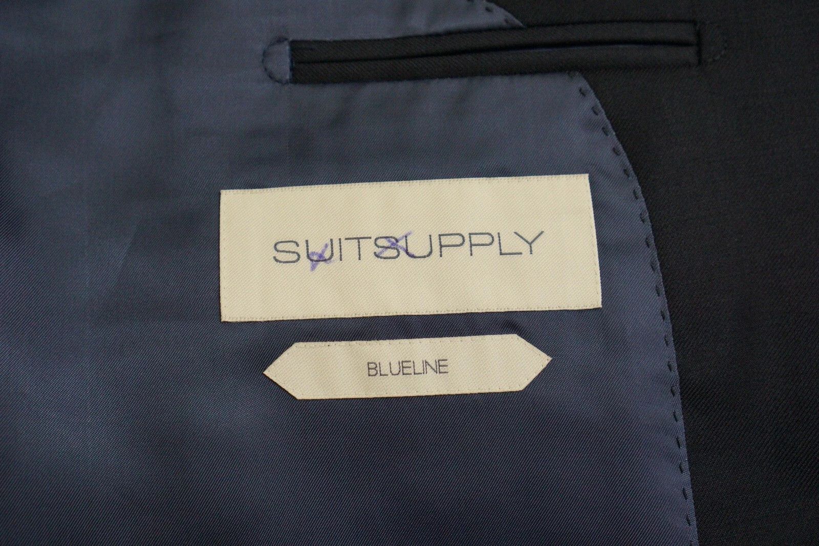 Suitsupply Men Suitsupply Suit Lazio Vitale Barberis Canonico 32 US54S Size 54R - 6 Thumbnail