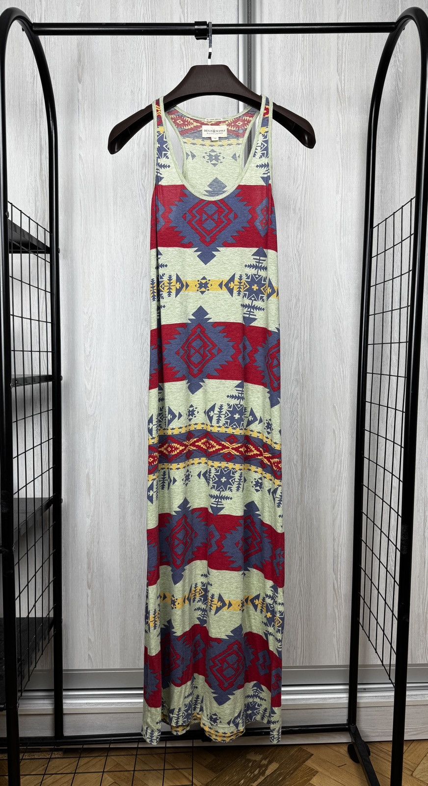 Denim & Supply Ralph Lauren aztec pattern tank maxi dress