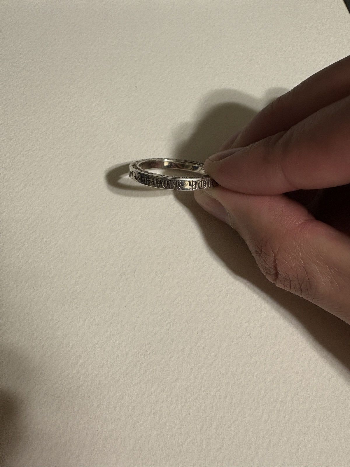 Chrome Hearts Chrome hearts fuck you ring 3mm Size ONE SIZE - 6 Thumbnail